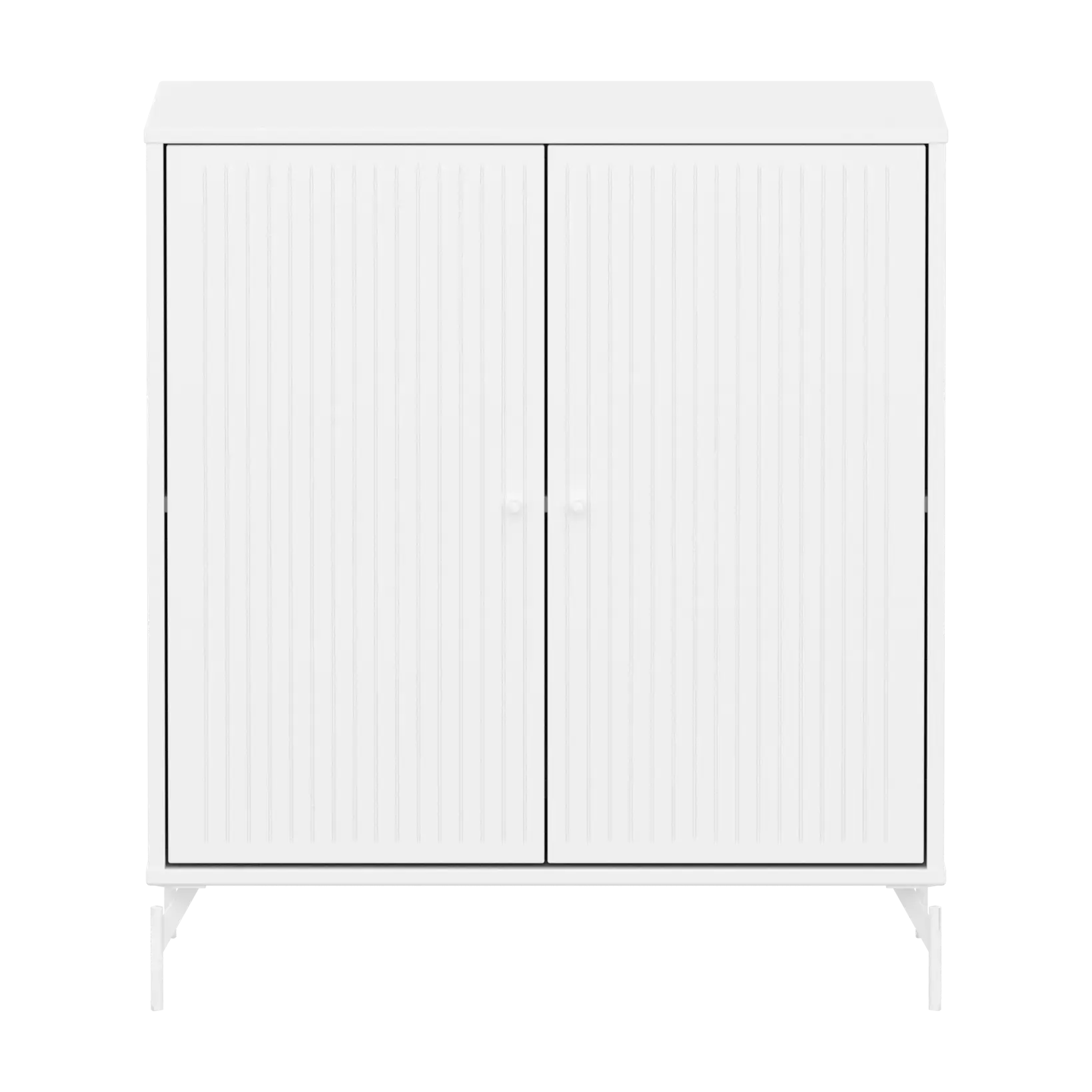 flexa-saga-schrank-2-t-ren-mit-rillen-metallf-e-wei image 2