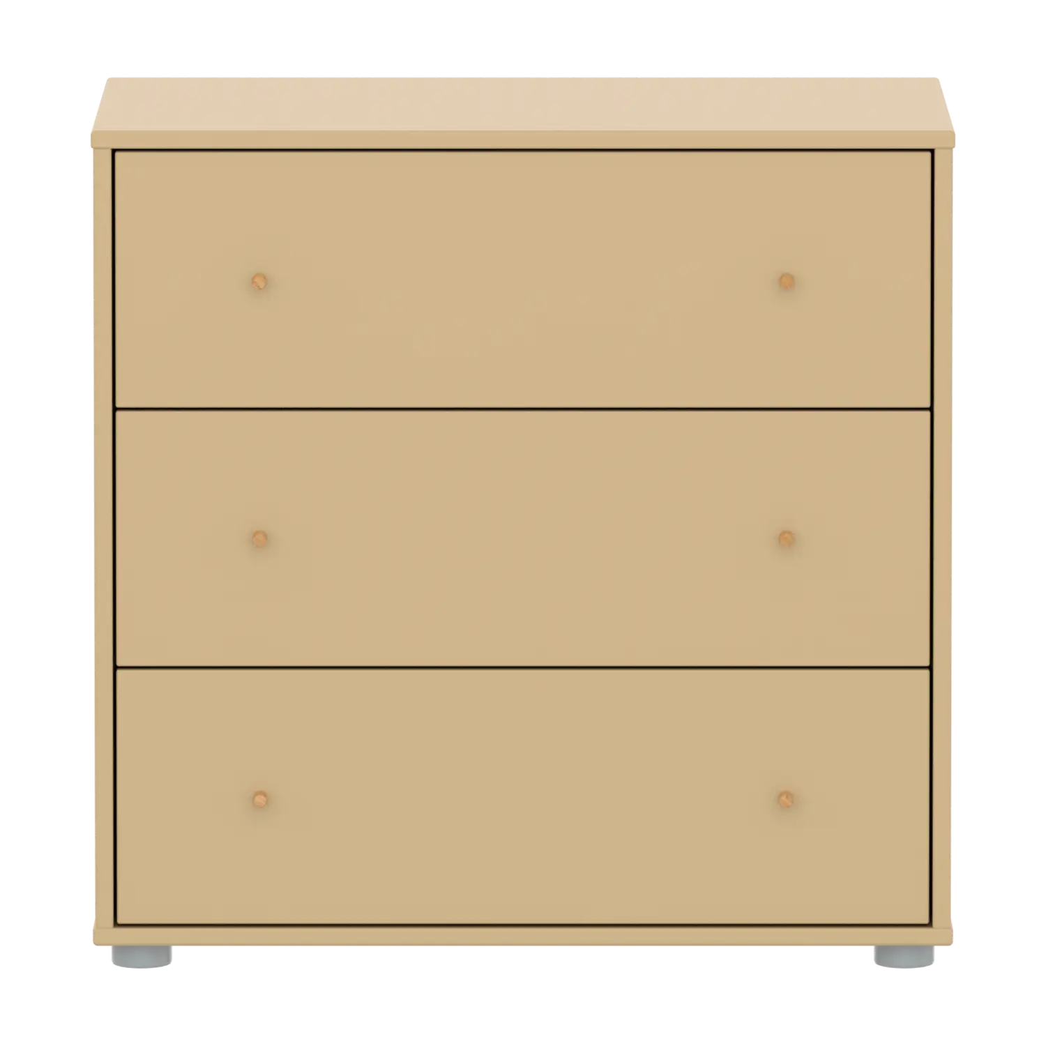 flexa-saga-kommode-3-schubladen-griffe-in-eiche-oat image 2