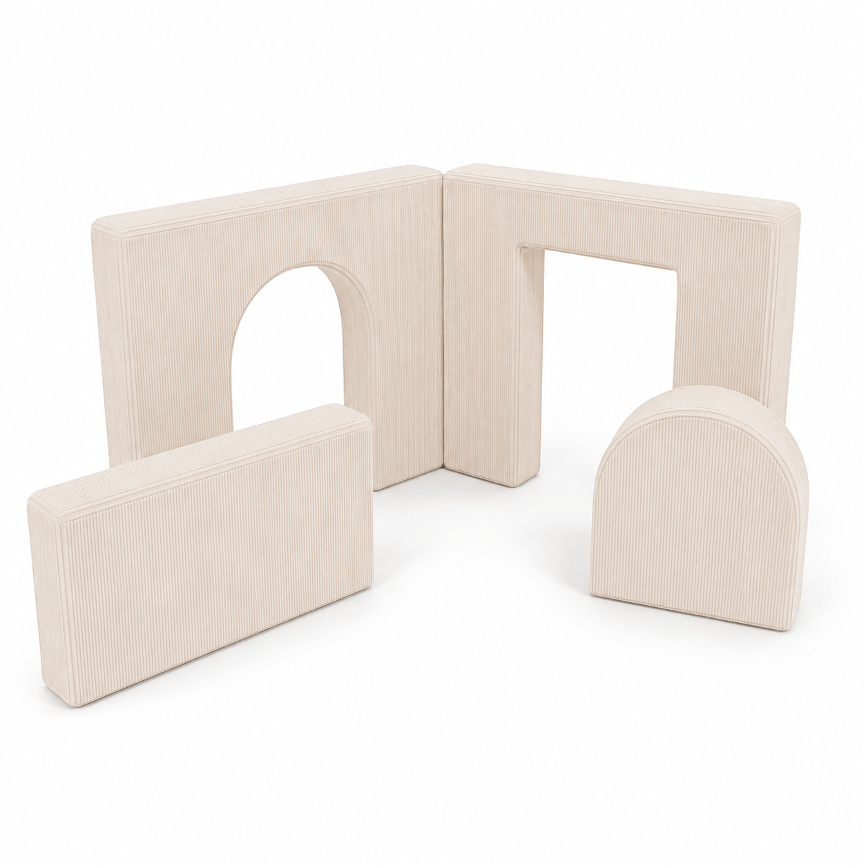 meowbaby-arches-cord-premium-160-cm-slim-cord-edition-spielsofa-addon image 1