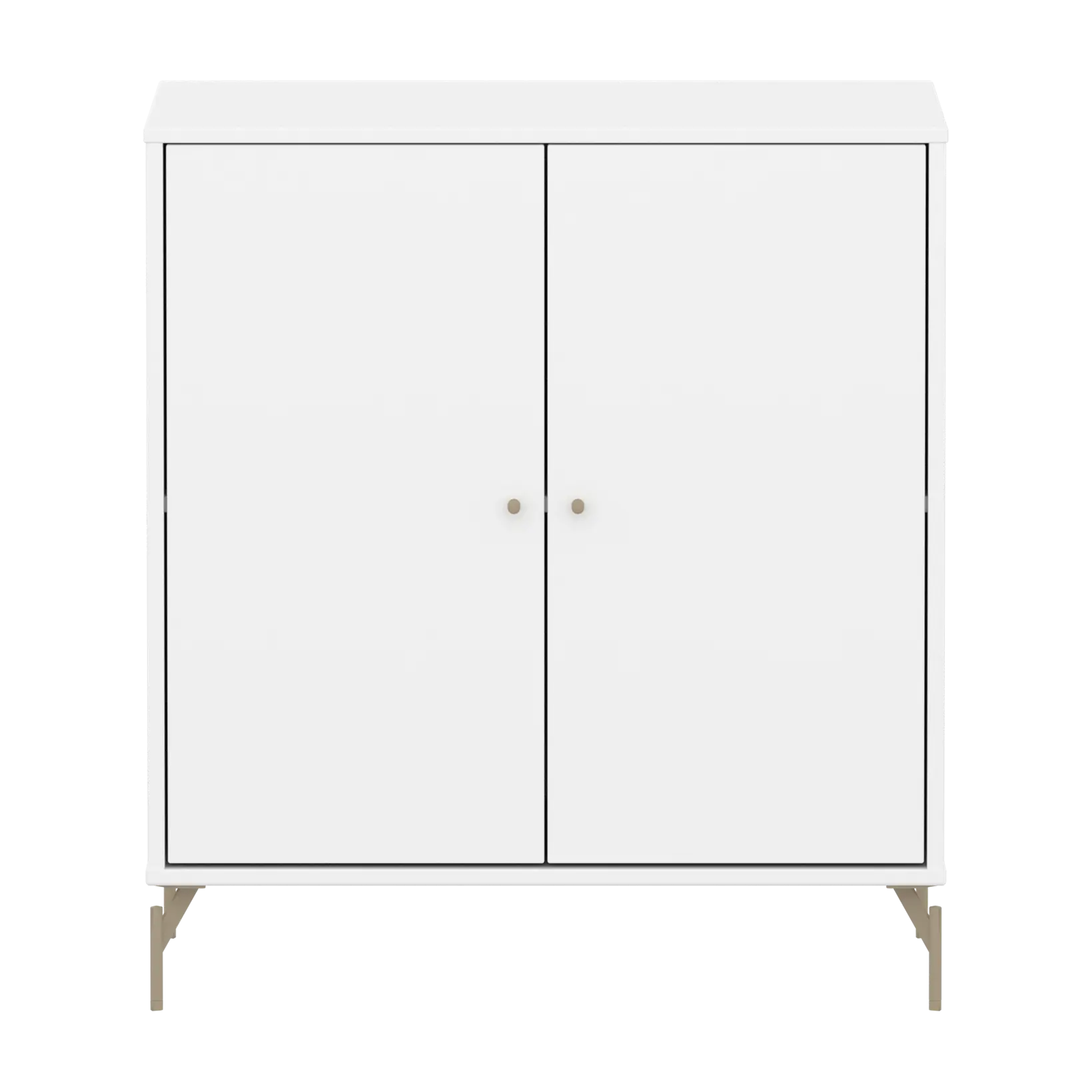 flexa-saga-schrank-2-t-ren-metallf-e-oat-wei image 2