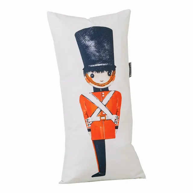 hoppekids-zinnsoldat-kissen-25x15x50-cm-mit-baumwollbezug image 1