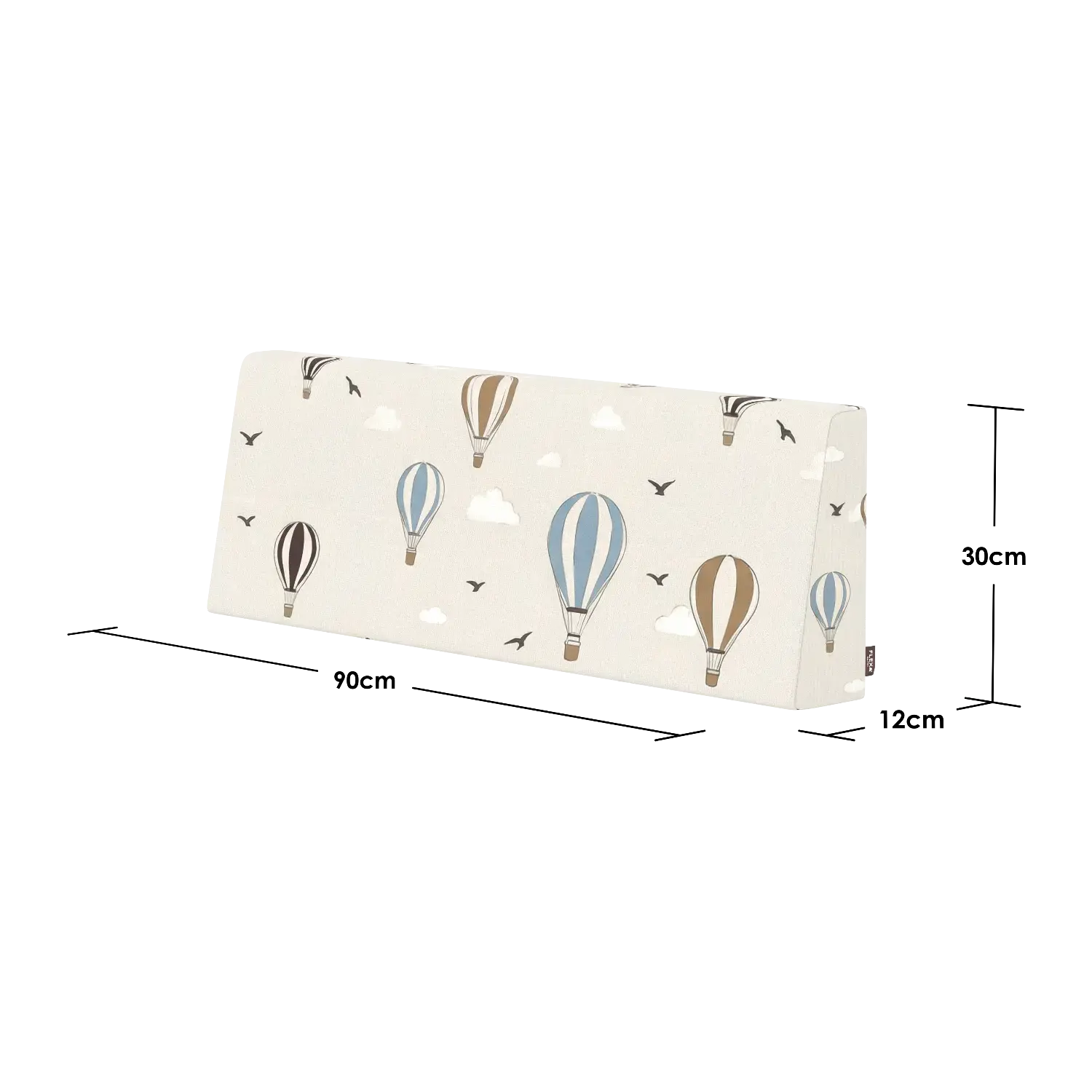 flexa-dawn-r-ckenkissen-heissluftballons-bio-baumwolle-90-cm image 5