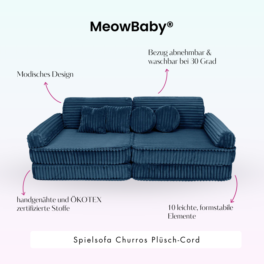 meowbaby-spielsofa-churros-pl-schcord-edition-modulares-kindersofa image 8