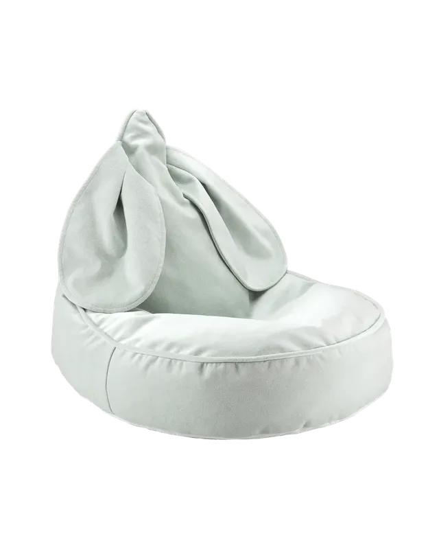 wigiwama-hasen-sitzsack-misty-green-velvet-bunny-beanbag-f-r-kinder image 1