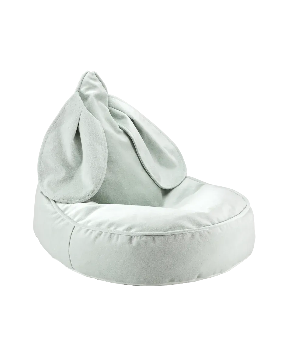 wigiwama-hasen-sitzsack-misty-green-velvet-bunny-beanbag-f-r-kinder image 1