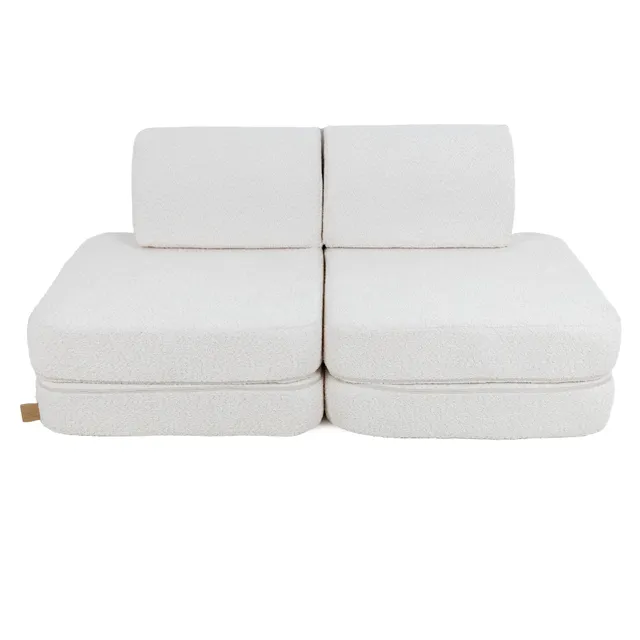 meowbaby-spielsofa-mini-basic-premium-boucl-creme-wei image 1