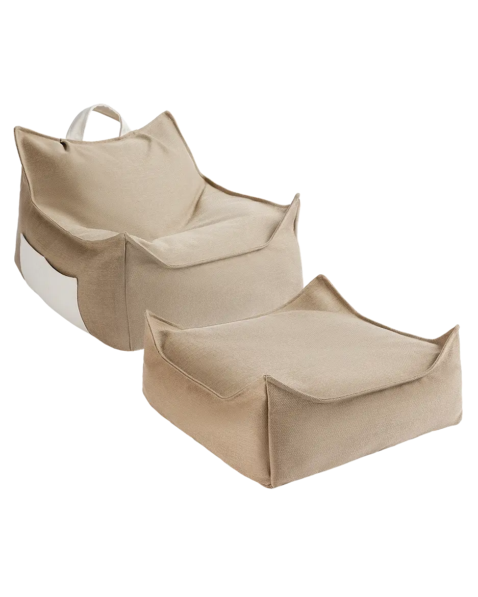 wigiwama-dune-outdoor-sitzsack-ottoman-set image 1