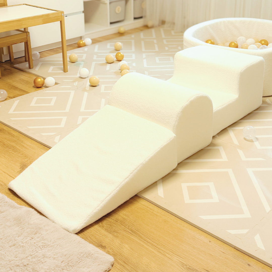 meowbaby-schaumspielset-boucl-3-elemente-creme-wei image 2