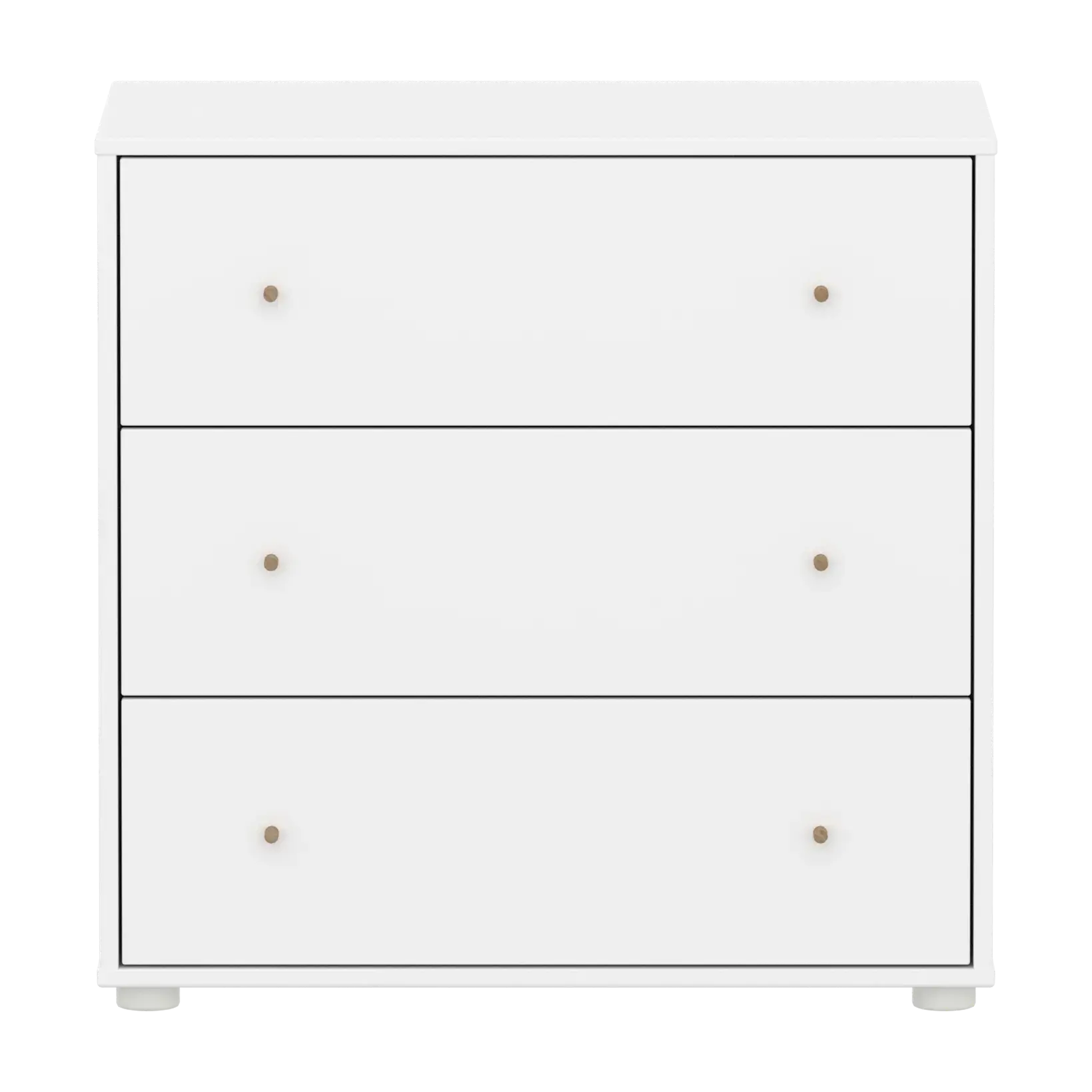 flexa-saga-kommode-3-schubladen-griffe-in-eiche-wei image 3
