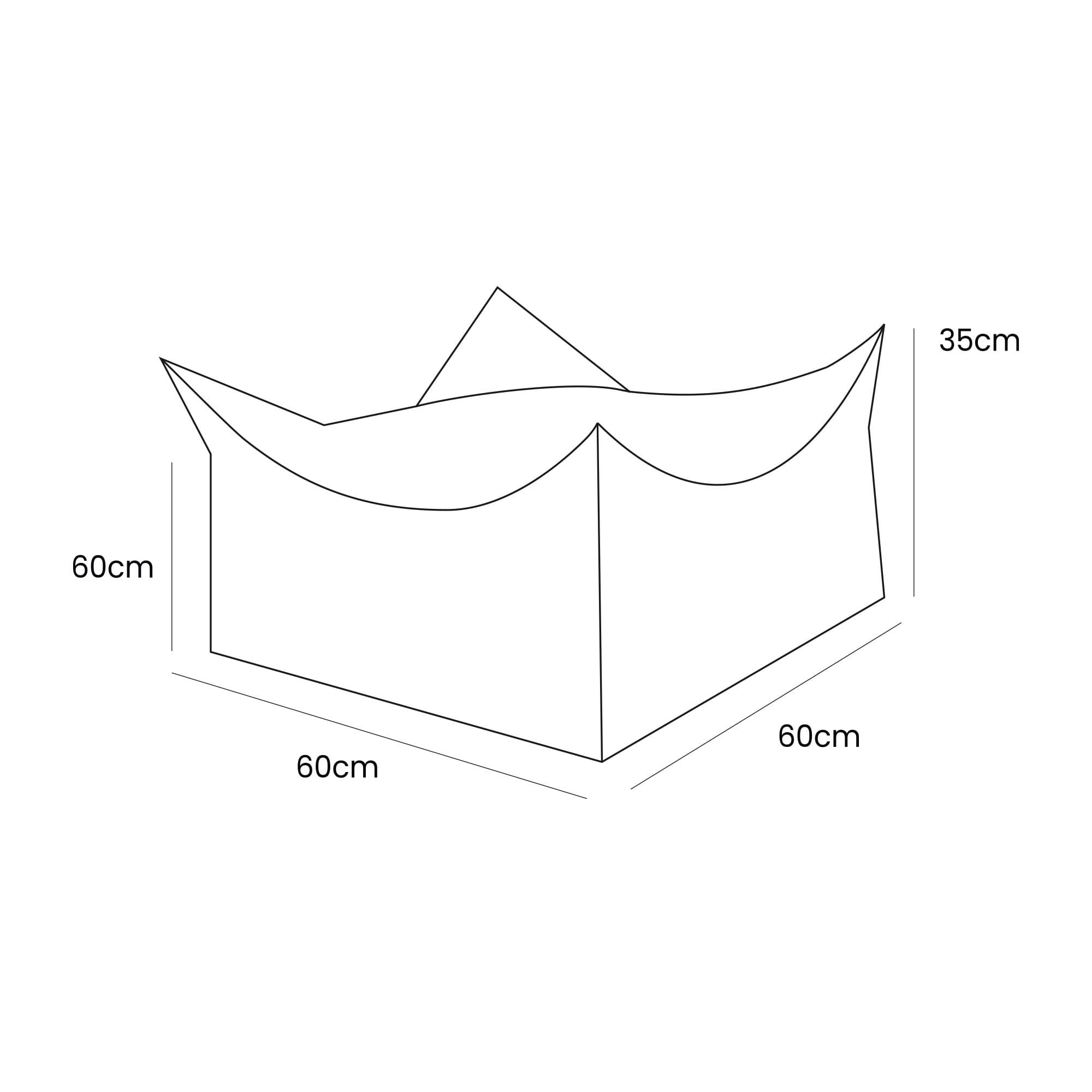meowbaby-sitzpouf-f-r-kinder-quadratisch-boucl-creme-wei image 2