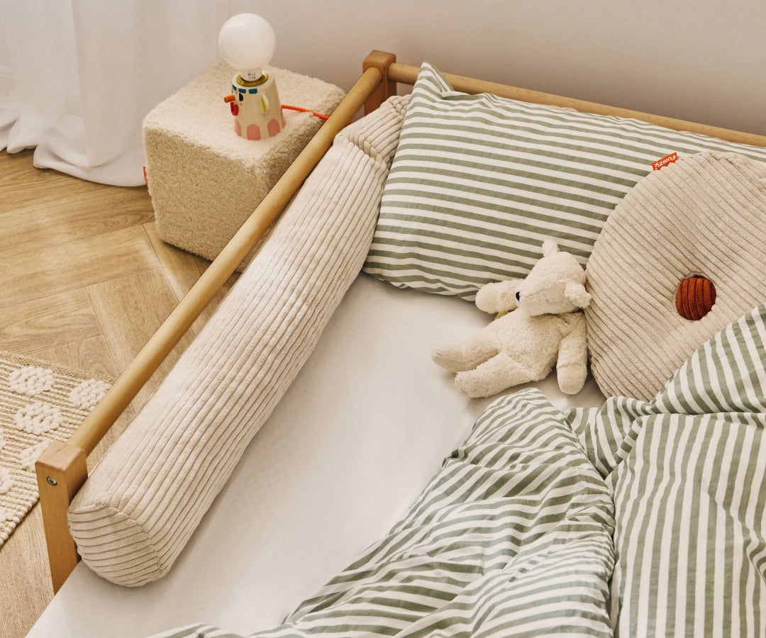 funzy-bettschlange-kuschelweiche-bettrolle-mit-cordbezug-f-r-kinderbett image 3
