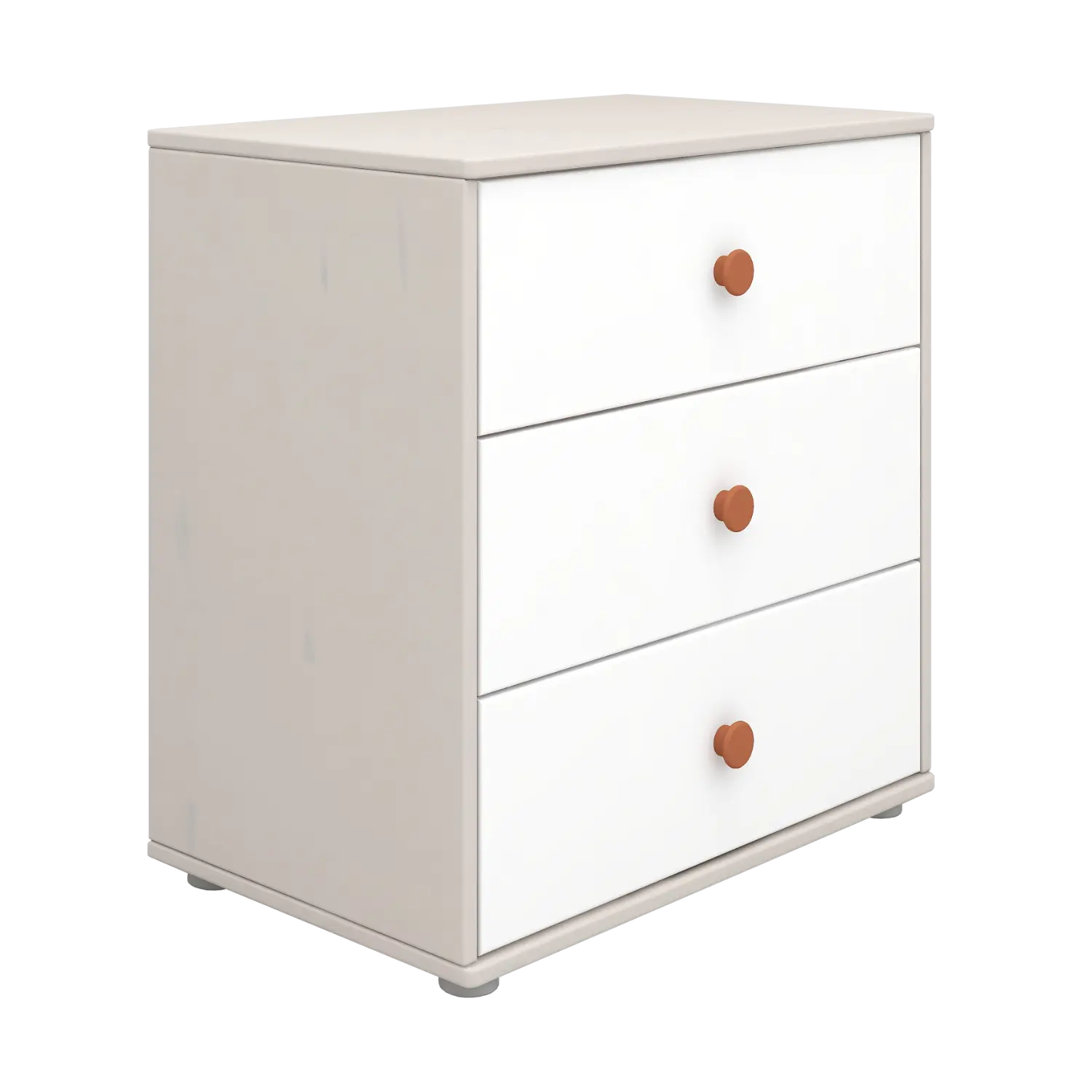 flexa-classic-kommode-mit-3-schubladen-inkl-f-e-grau image 4