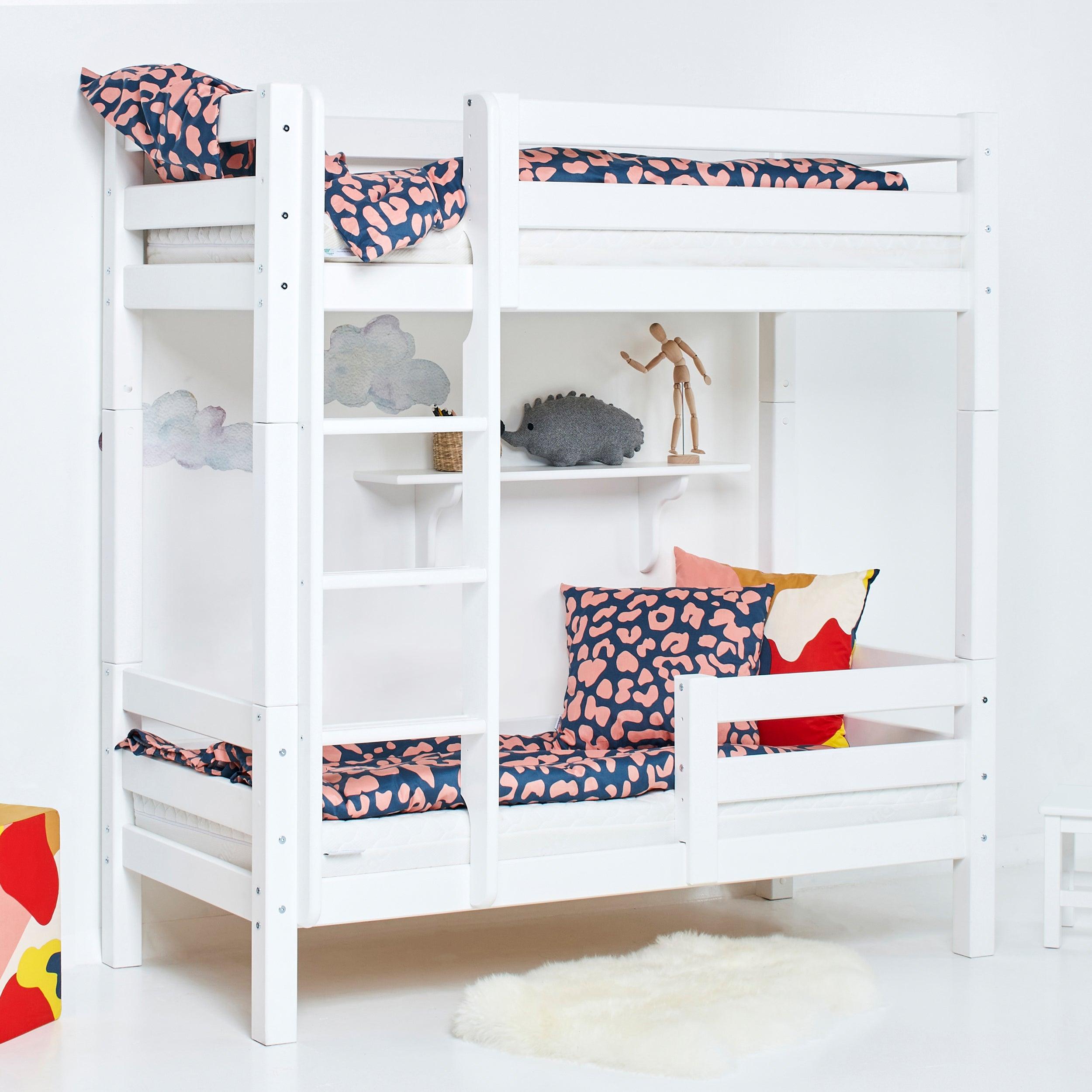 hoppekids-eco-luxury-hohes-etagenbett-mit-zwei-rausfallschutzgittern image 2