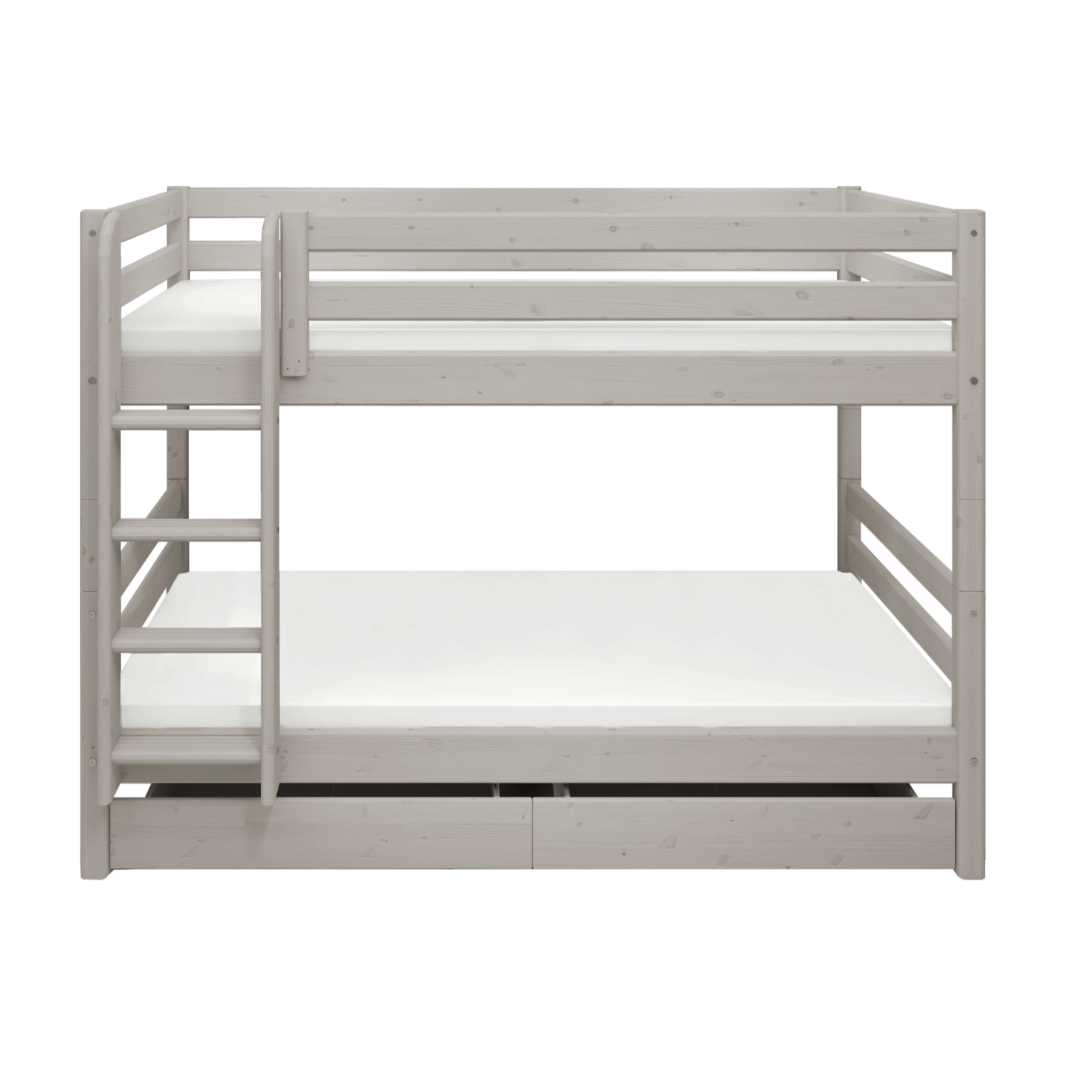 flexa-classic-etagenbett-90x200-cm-mit-schublade-leiter-und-sicherheitsgel-nder- image 6