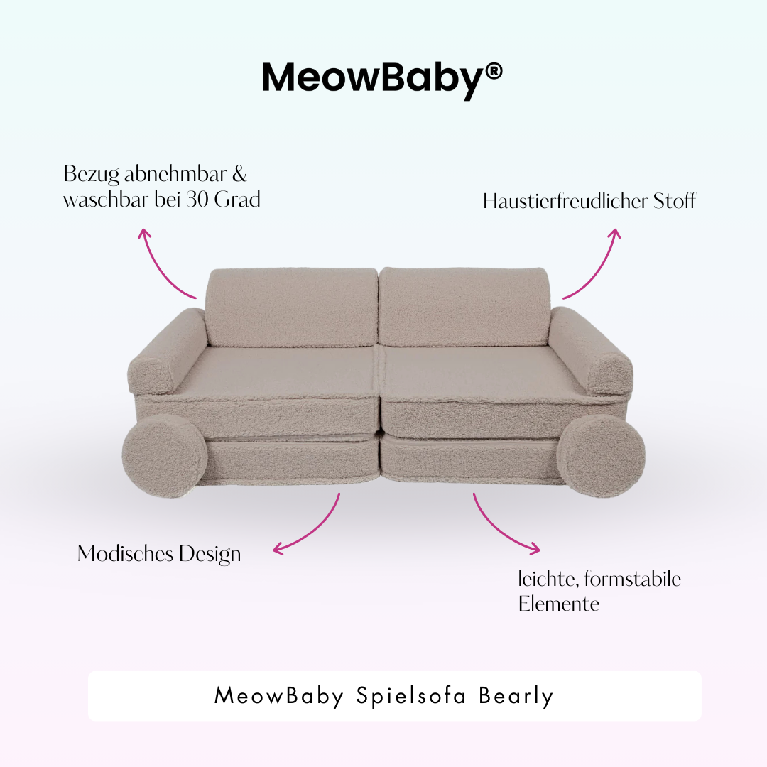 meowbaby-spielsofa-bearly-soft-teddy-edition-160x76x52-cm image 2