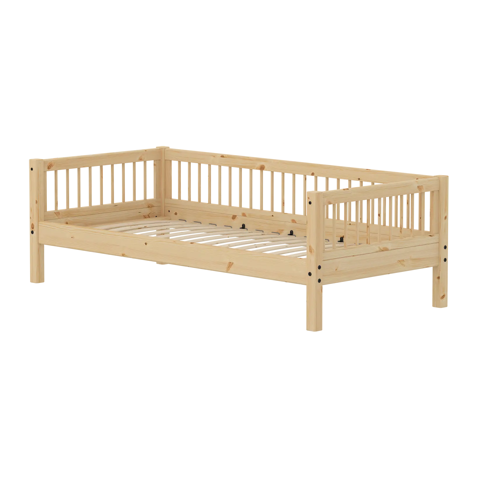 flexa-classic-einzelbett-90x200-cm-kiefer-mit-sprossen image 1