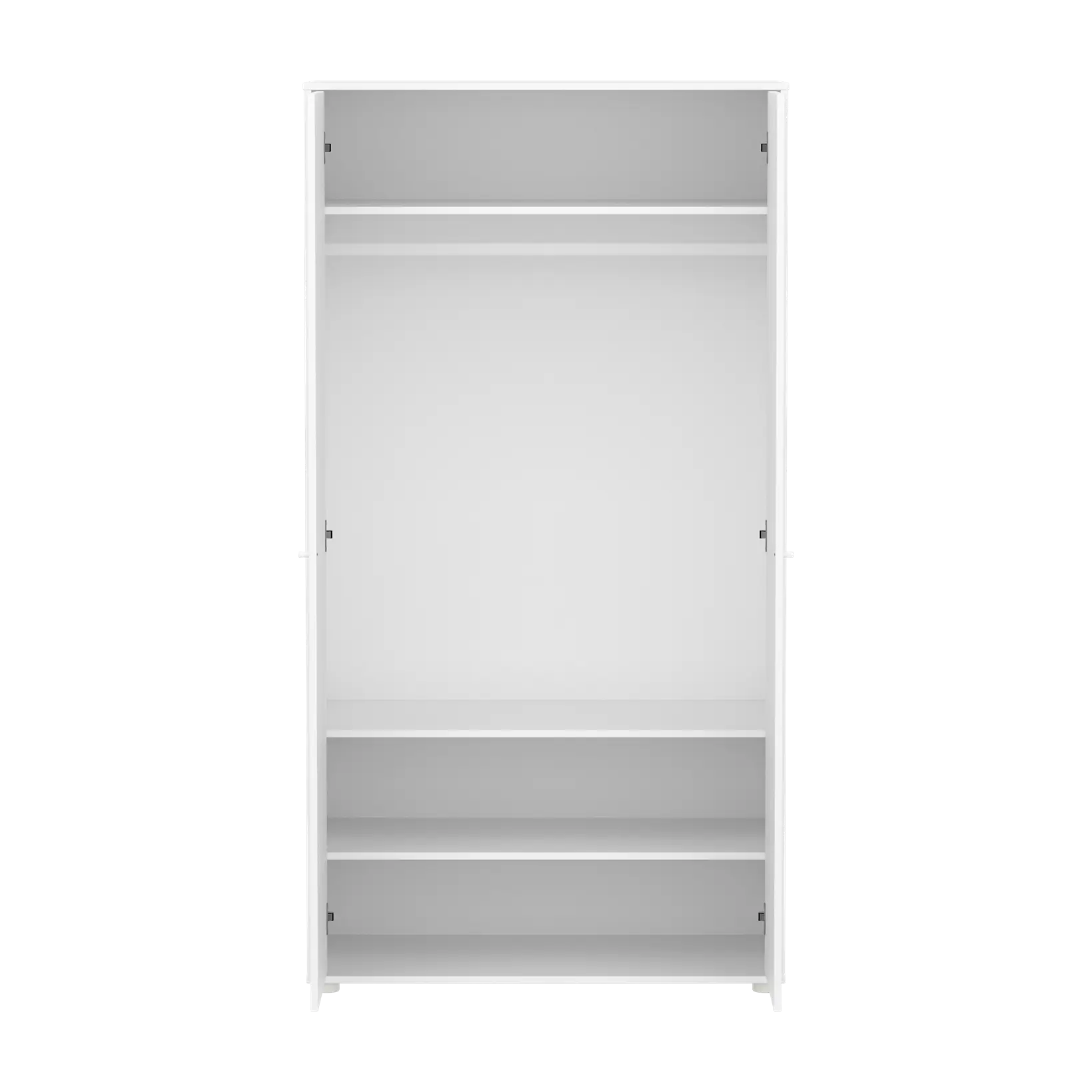 flexa-saga-kleiderschrank-2-t-ren-mit-rillen-wei image 8