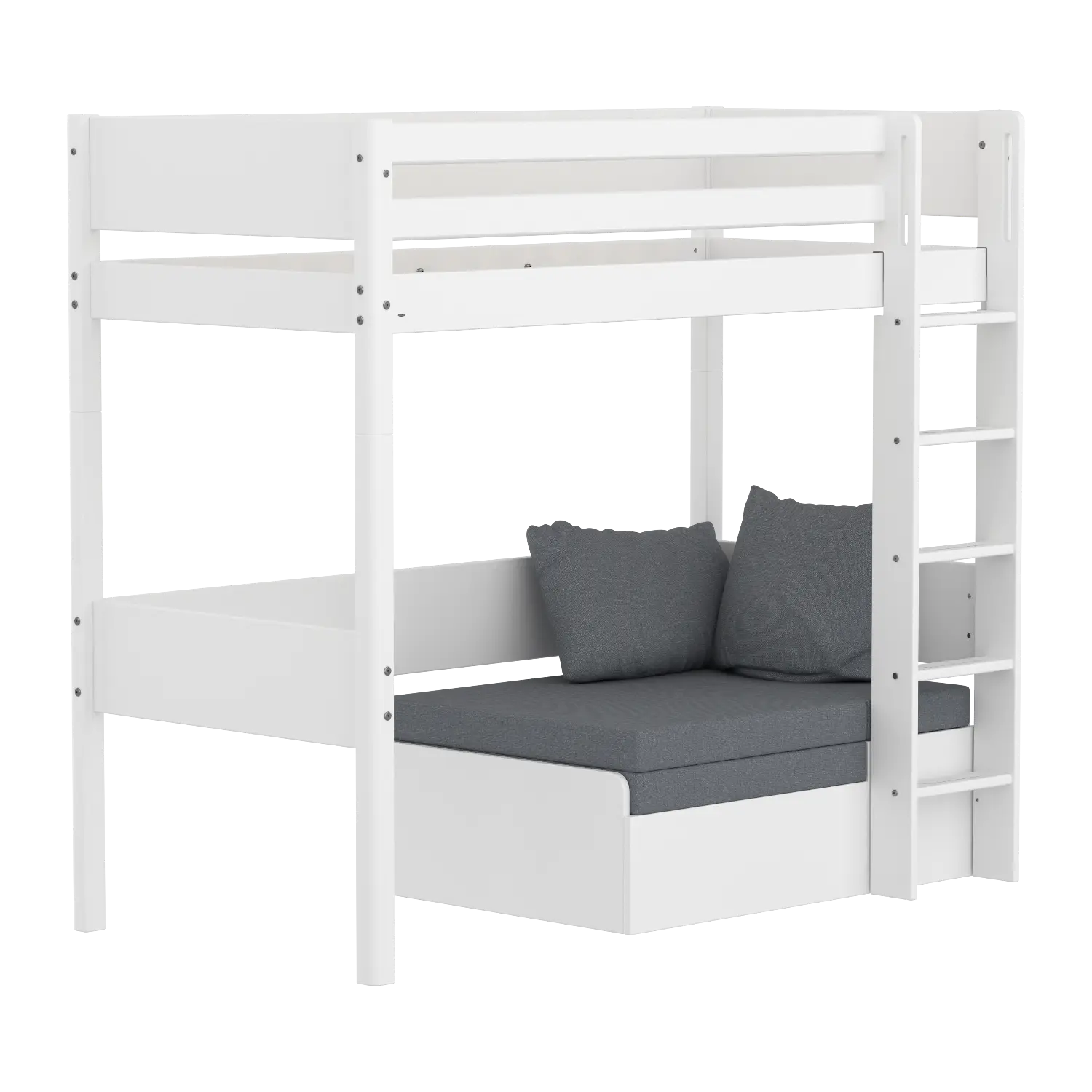 flexa-classic-hochbett-mit-sofa-und-matratze-90x200-cm-wei image 2