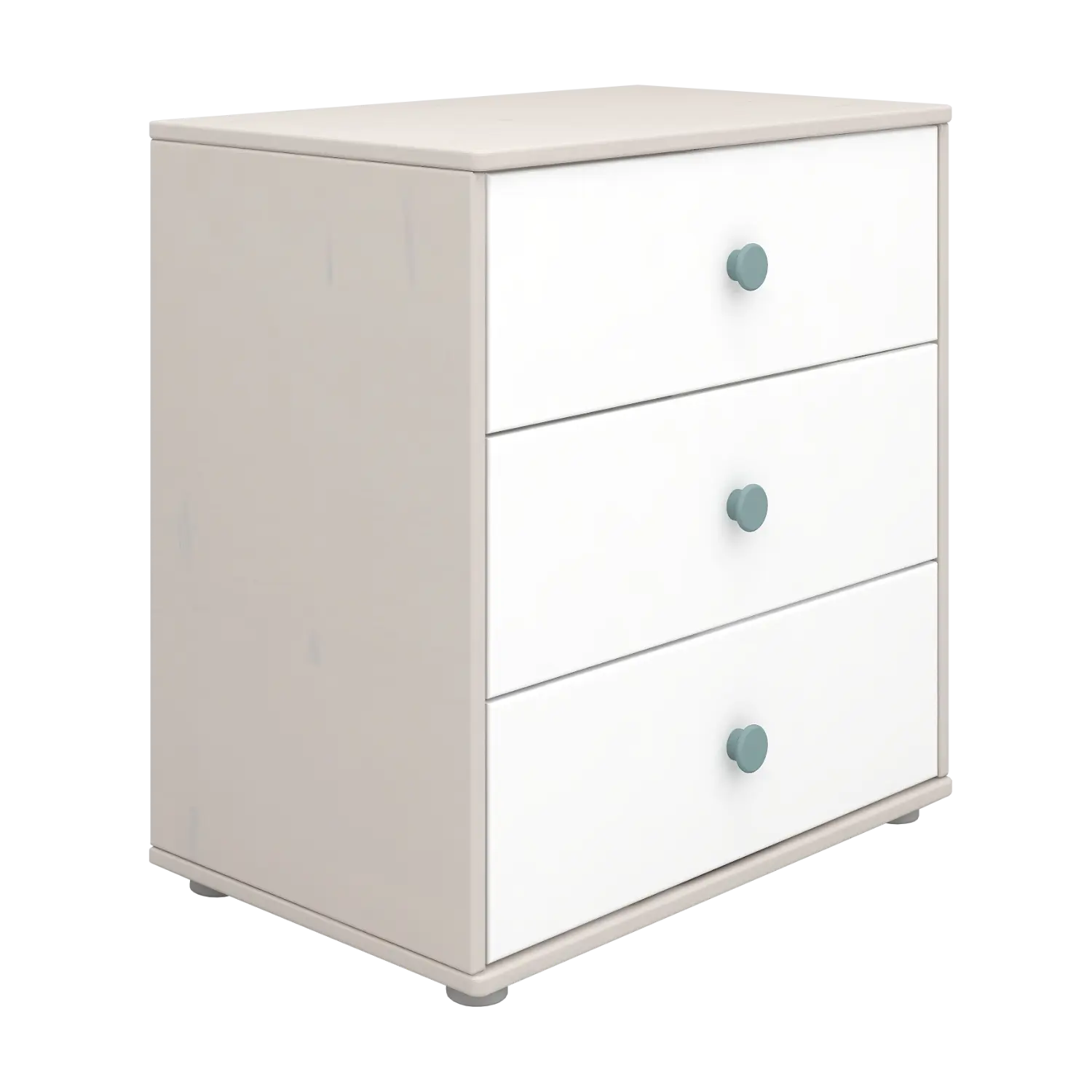 flexa-classic-kommode-mit-3-schubladen-grau-inkl-f-e-unter-das-classic-bett-oder image 4