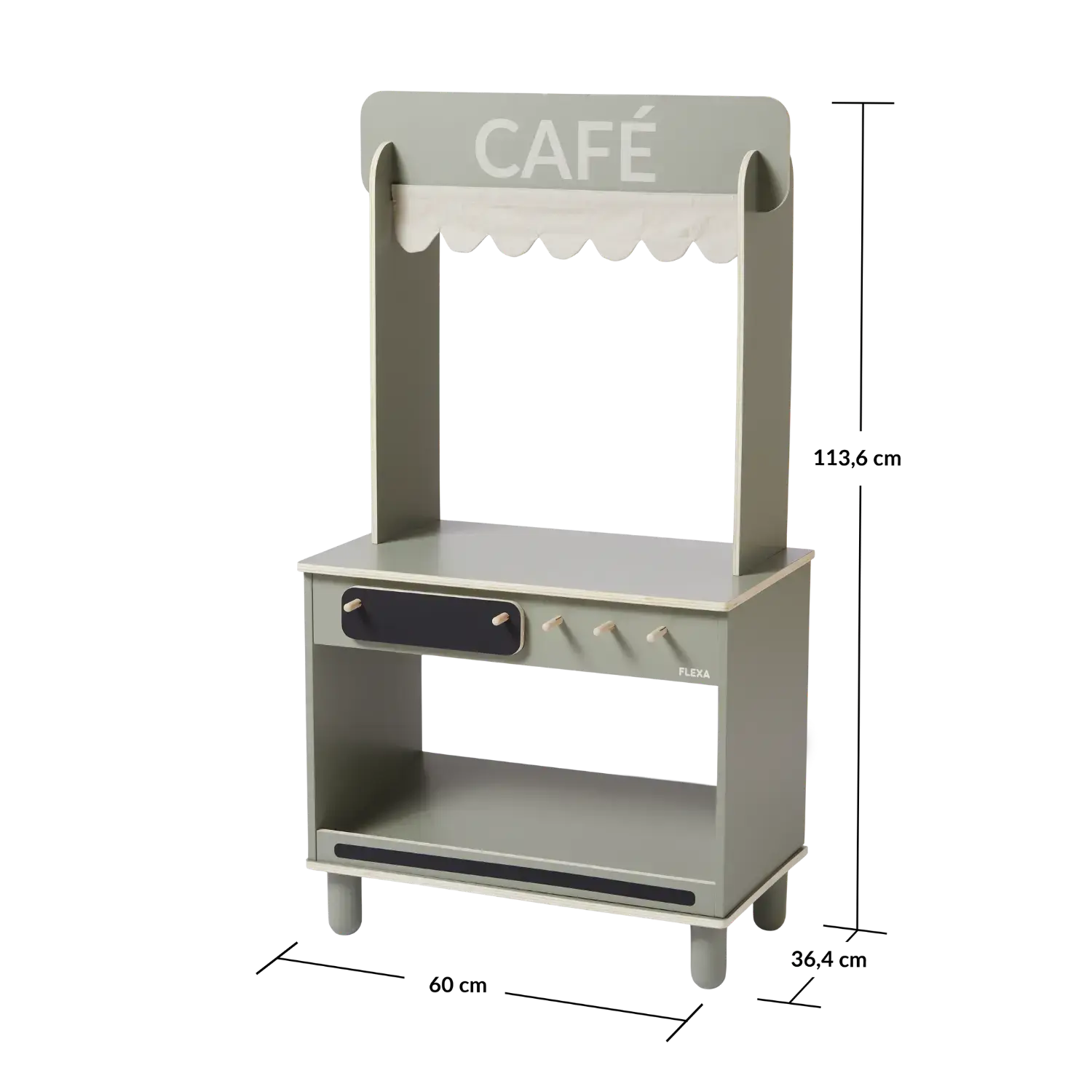 flexa-shop-caf-kaufladen-aus-holz-mit-markise-theke-und-wendeschild image 6
