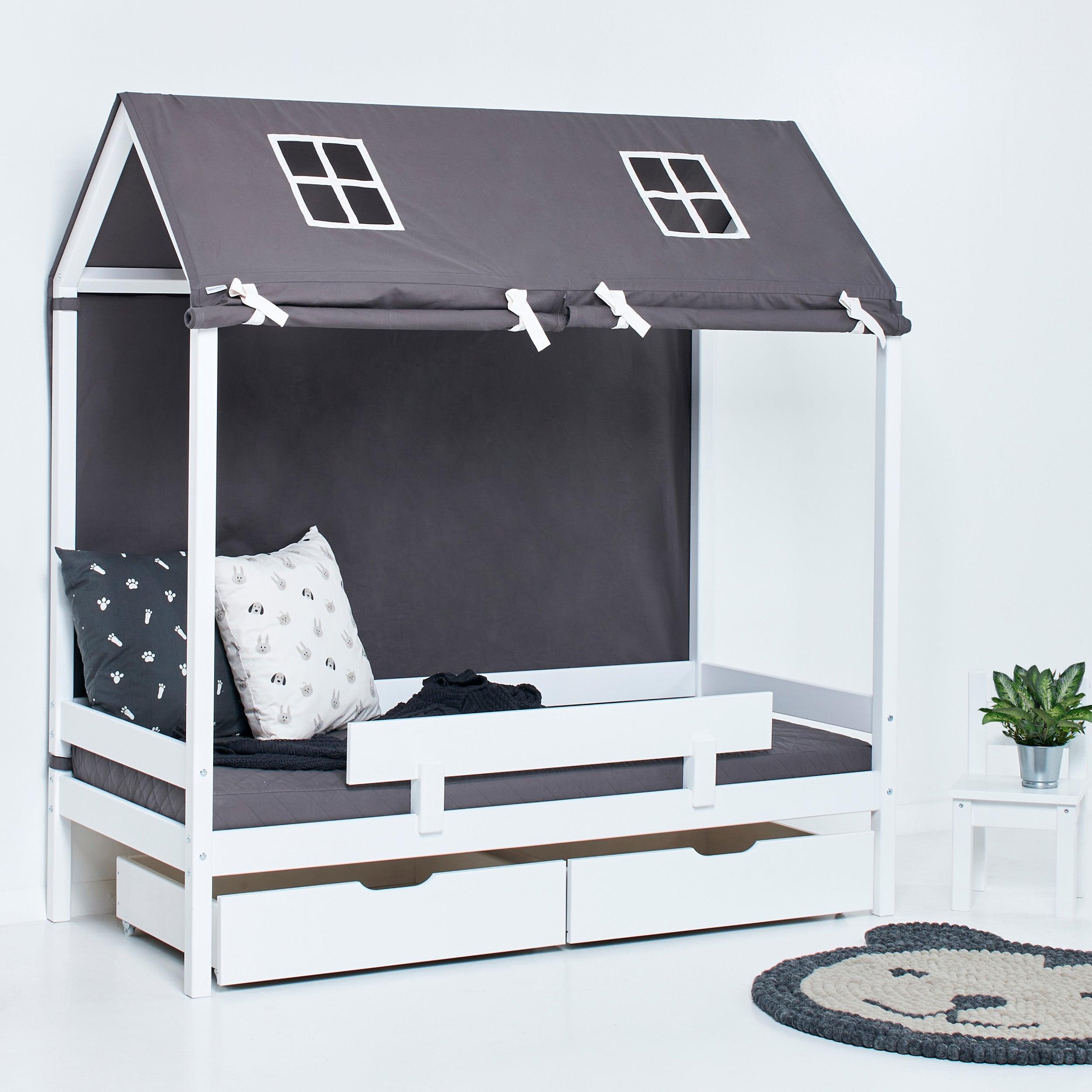 hoppekids-pets-bettvorhang-granite-grey-f-r-hausbett image 3