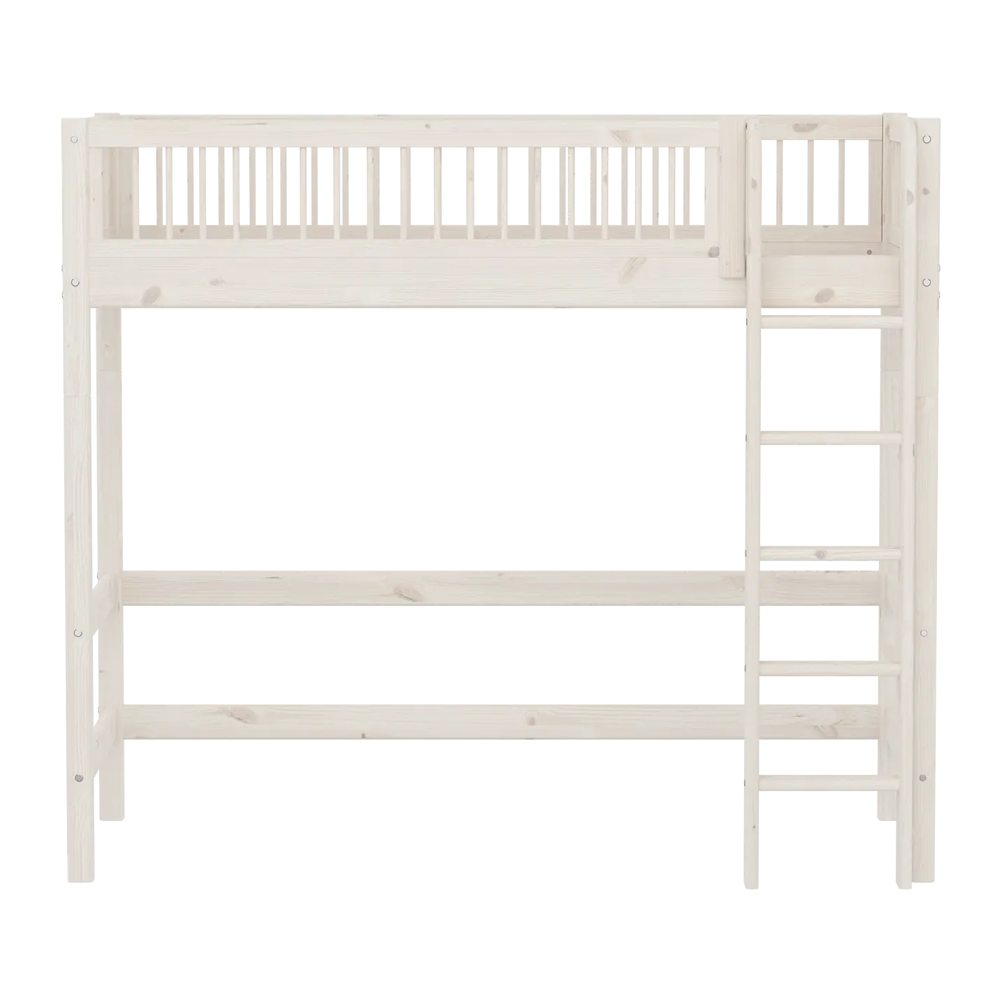 flexa-classic-hochbett-184-cm-mit-leiter-90x200-cm-wei image 2