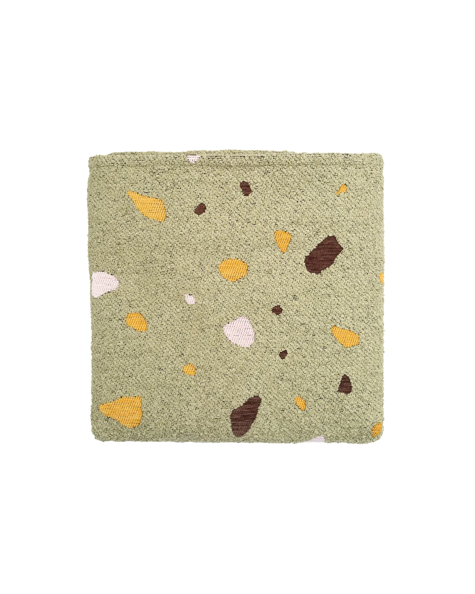 wigiwama-terrazzo-moss-quadratischer-ottomanen-zusatzbezug image 1