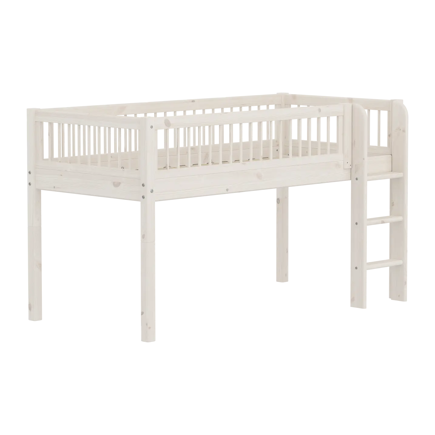 flexa-classic-halbhochbett-120-cm-mit-leiter-90x200-cm-wei image 4