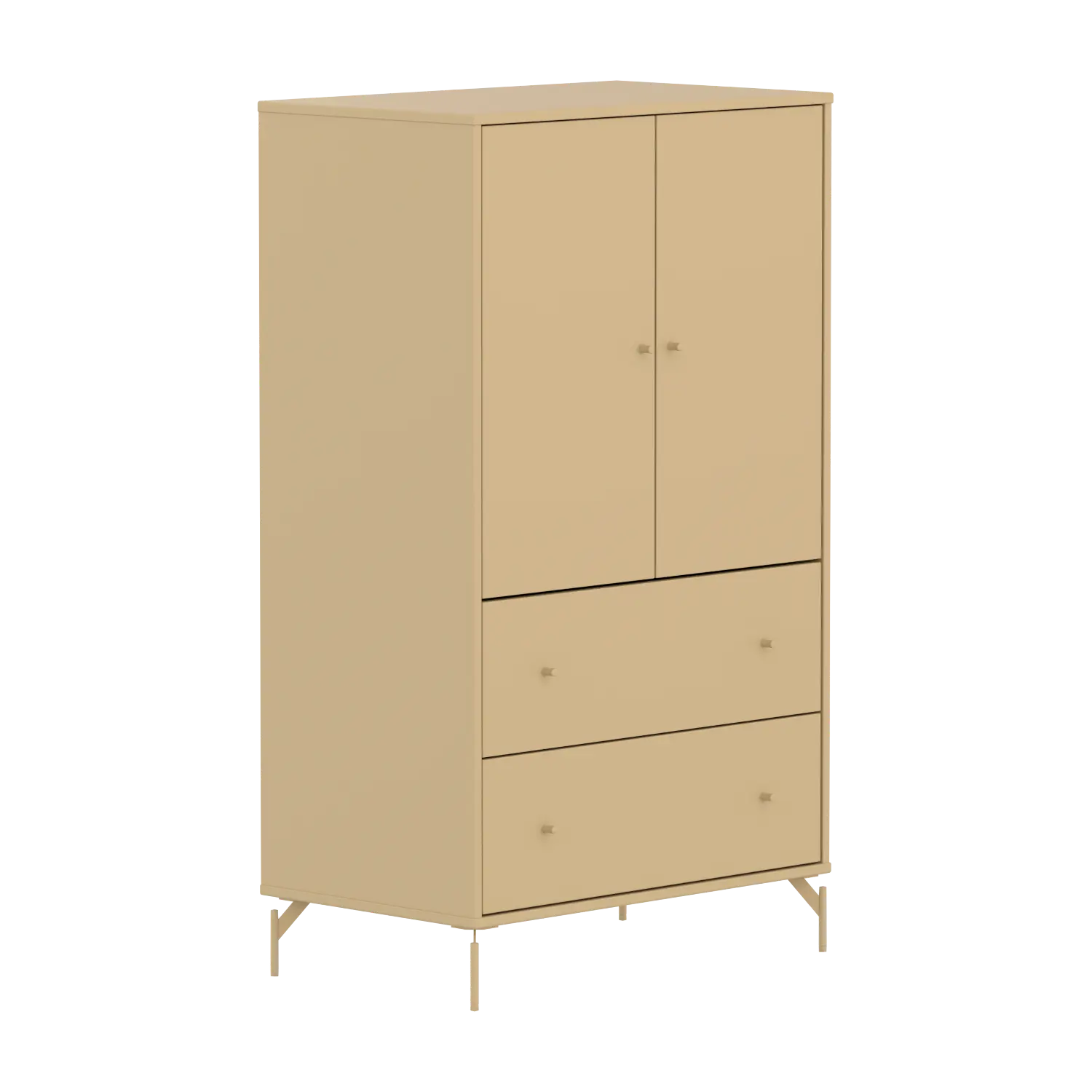 flexa-saga-schrank-2-t-ren-und-2-schubladen-metallf-e-oat image 3