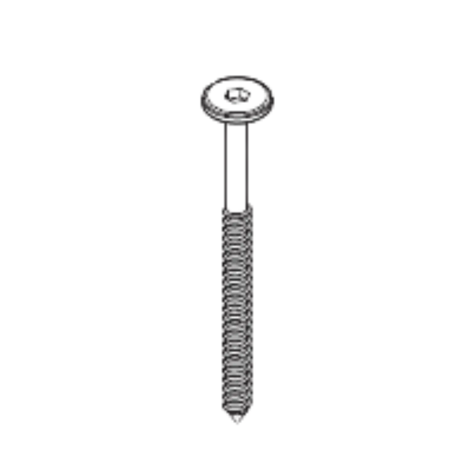 flexa-montageschraube-7x100-mm-16-mm-3909-70100-ersatzteil image 2