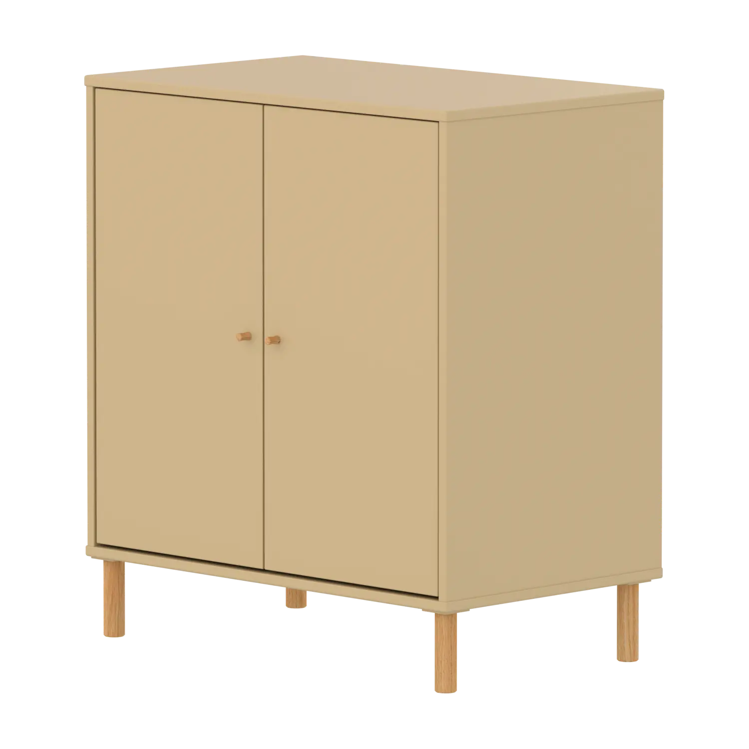 flexa-saga-schrank-2-t-ren-griffe-und-f-e-eiche-oat image 1