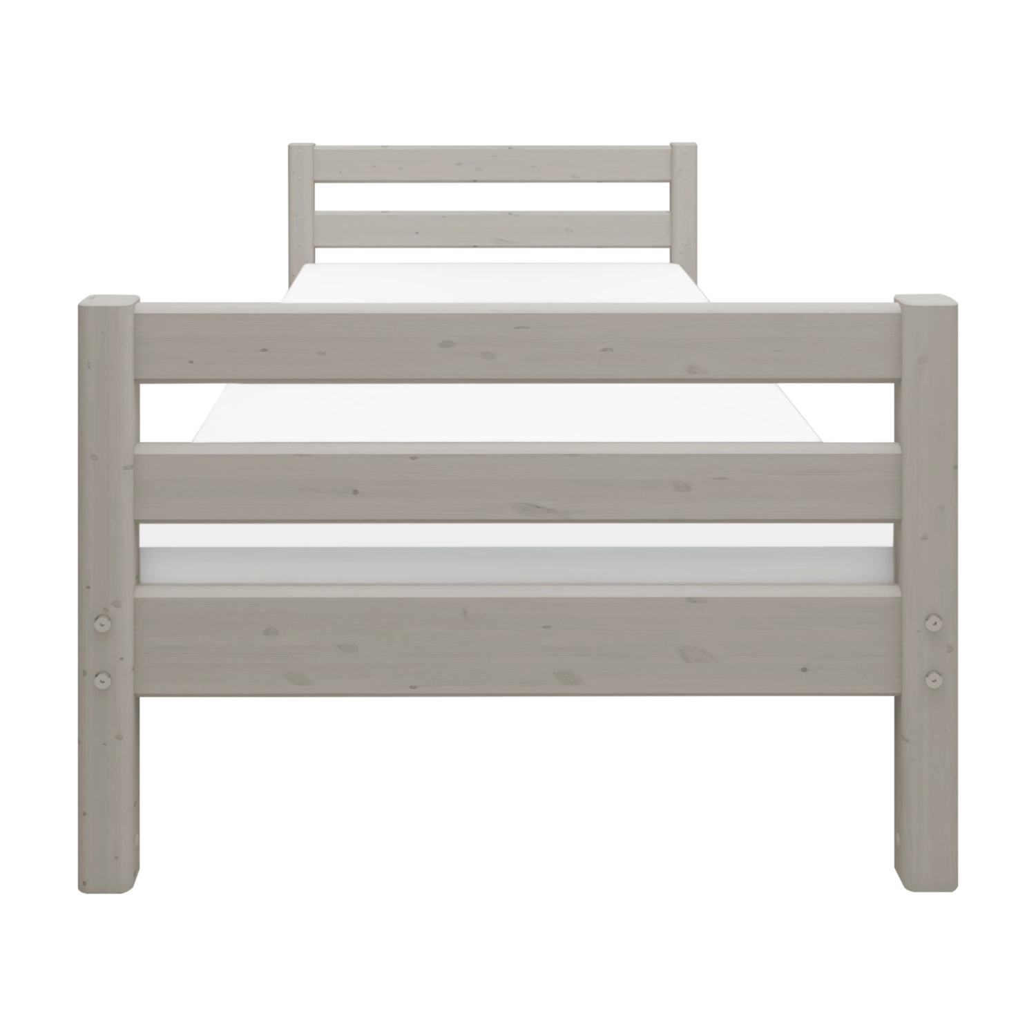 flexa-classic-einzelbett-90x200-cm-grau-mit-lattenrost image 7