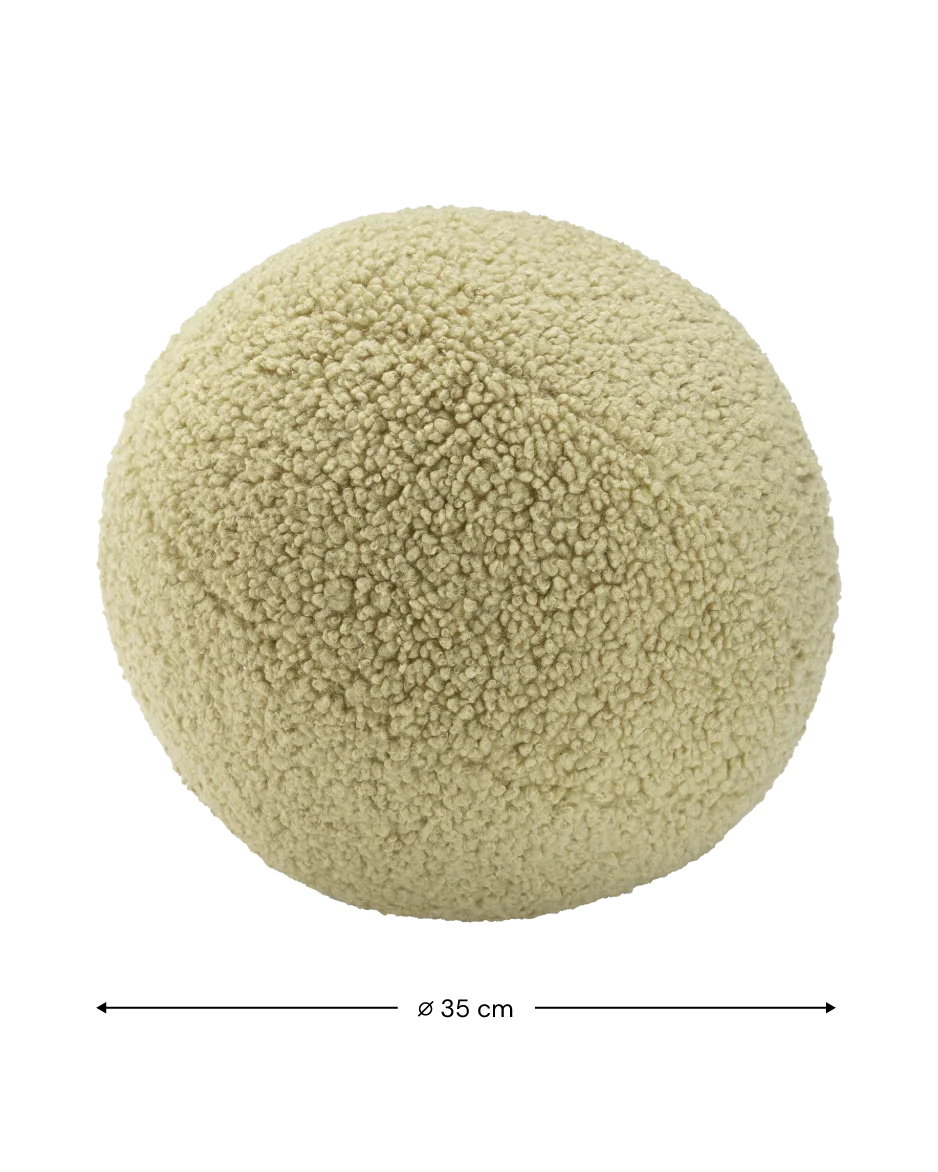 wigiwama-matcha-ballkissen-teddy-ball-cushion image 7
