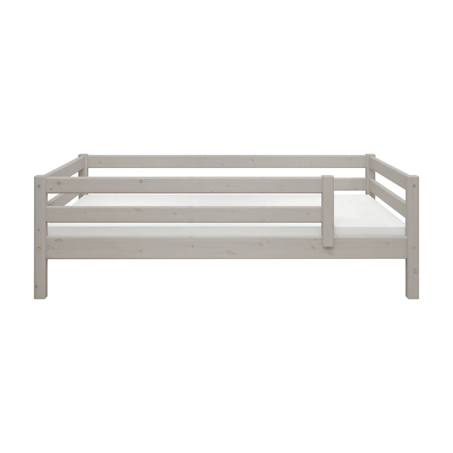 flexa-classic-einzelbett-mit-absturzsicherung-90x200-cm-grau-2 image 4