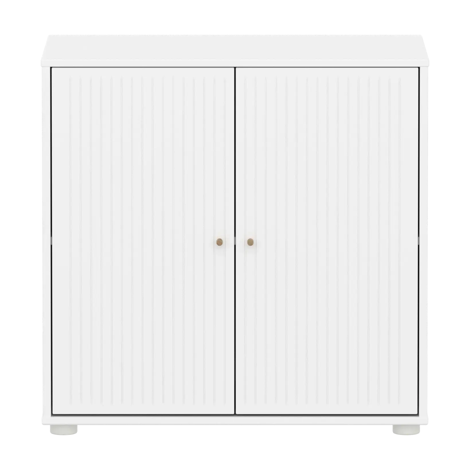 flexa-saga-schrank-2-t-ren-mit-rillen-griffe-eiche-wei image 2