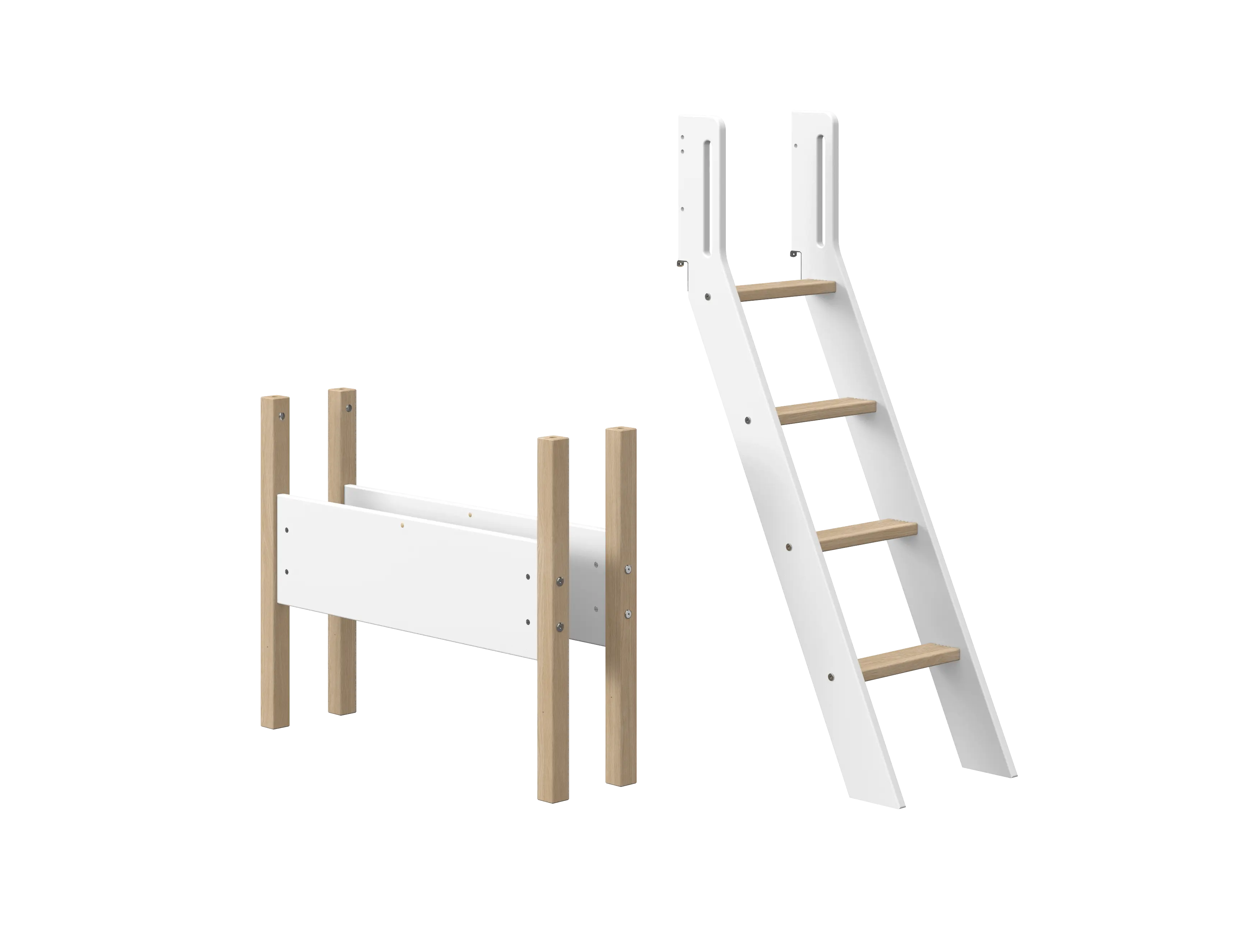 flexa-nor-schr-gleiter-und-pfosten-f-r-hochbett-143-cm-wei-eiche image 1