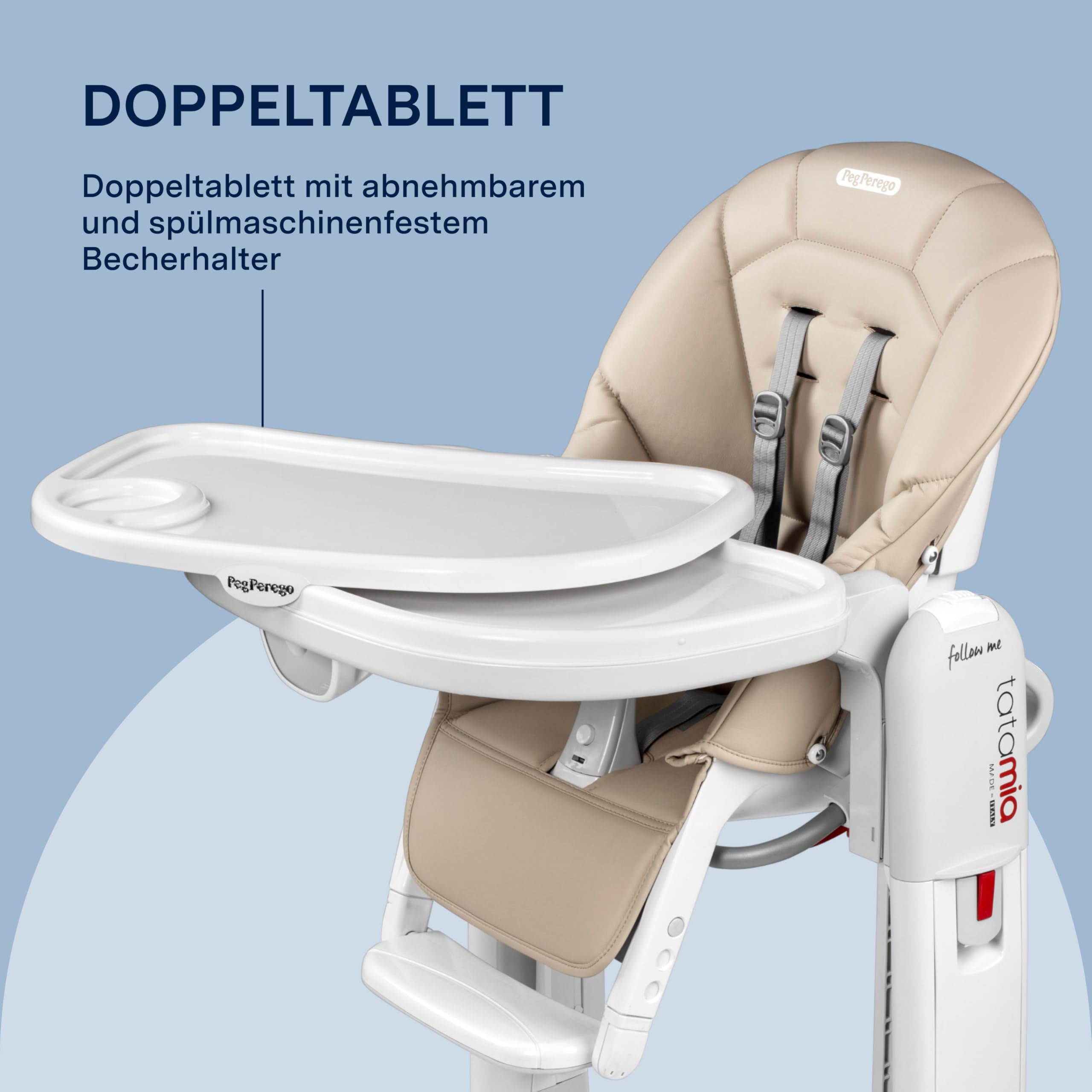 peg-perego-tatamia-follow-me-hochstuhl-3-in-1-astral-0-3-jahre image 5