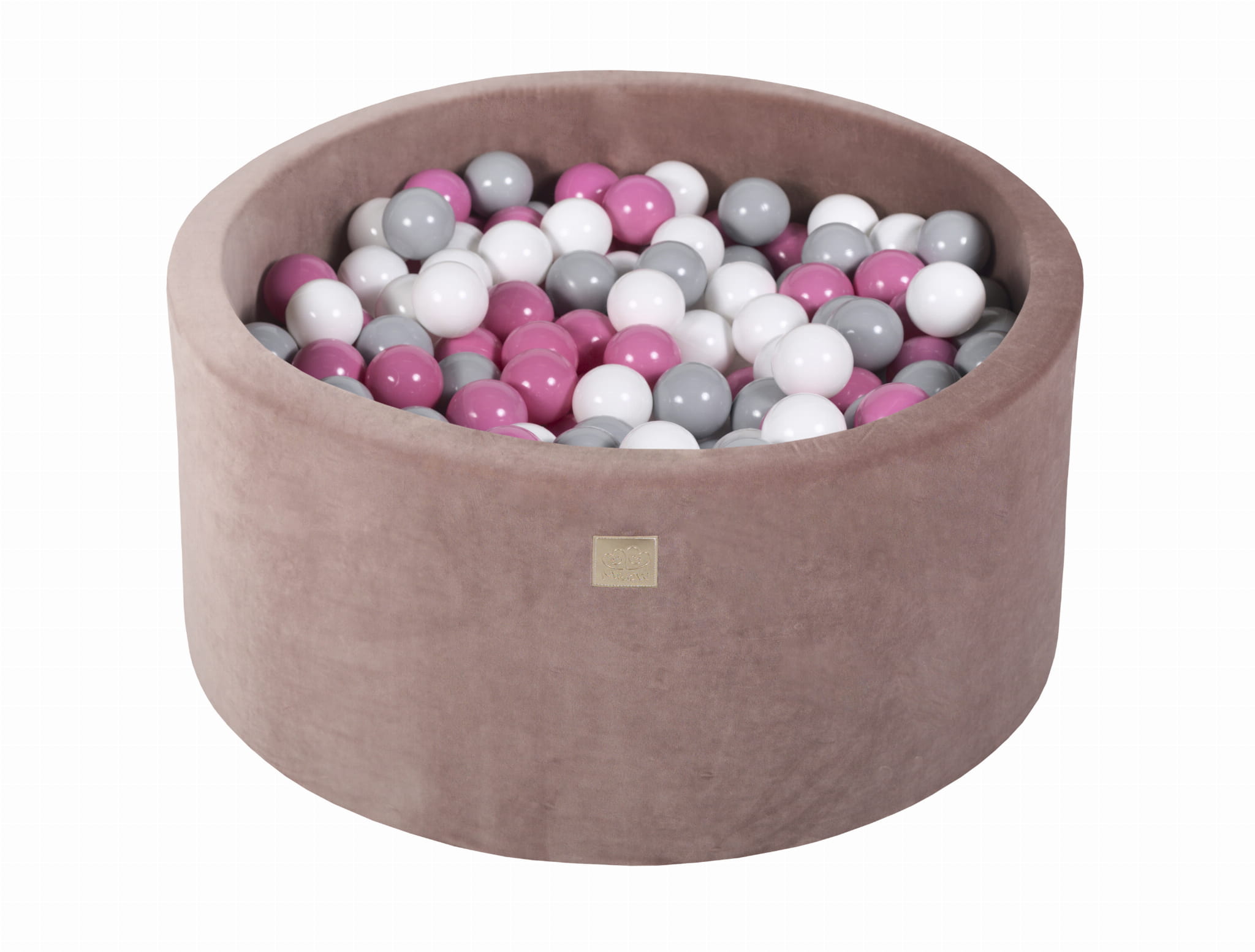 meowbaby-b-llebad-velvet-90x40-cm-mit-300-b-llen-fertigset image 4