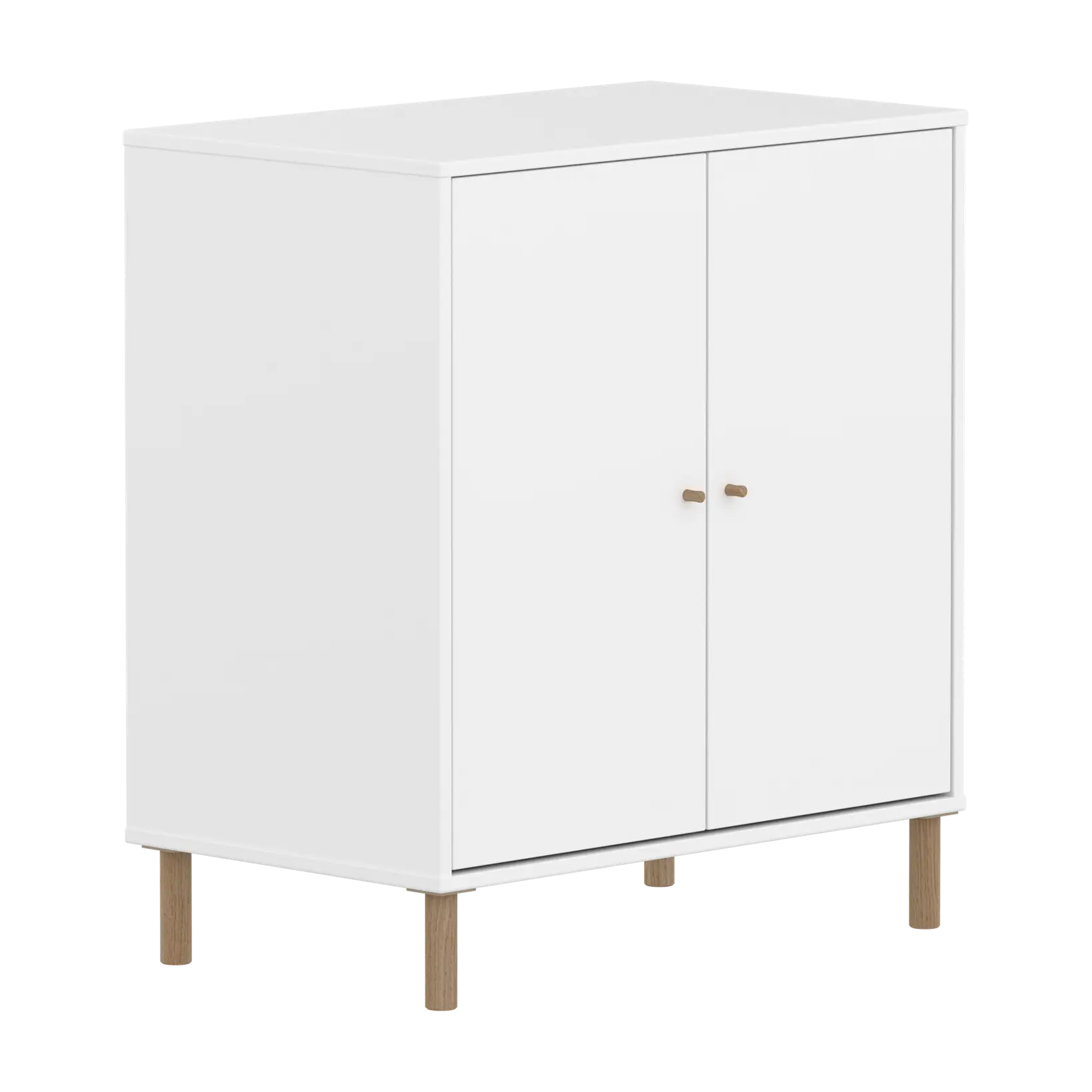 flexa-saga-schrank-2-t-ren-griffe-und-f-e-eiche-wei image 3