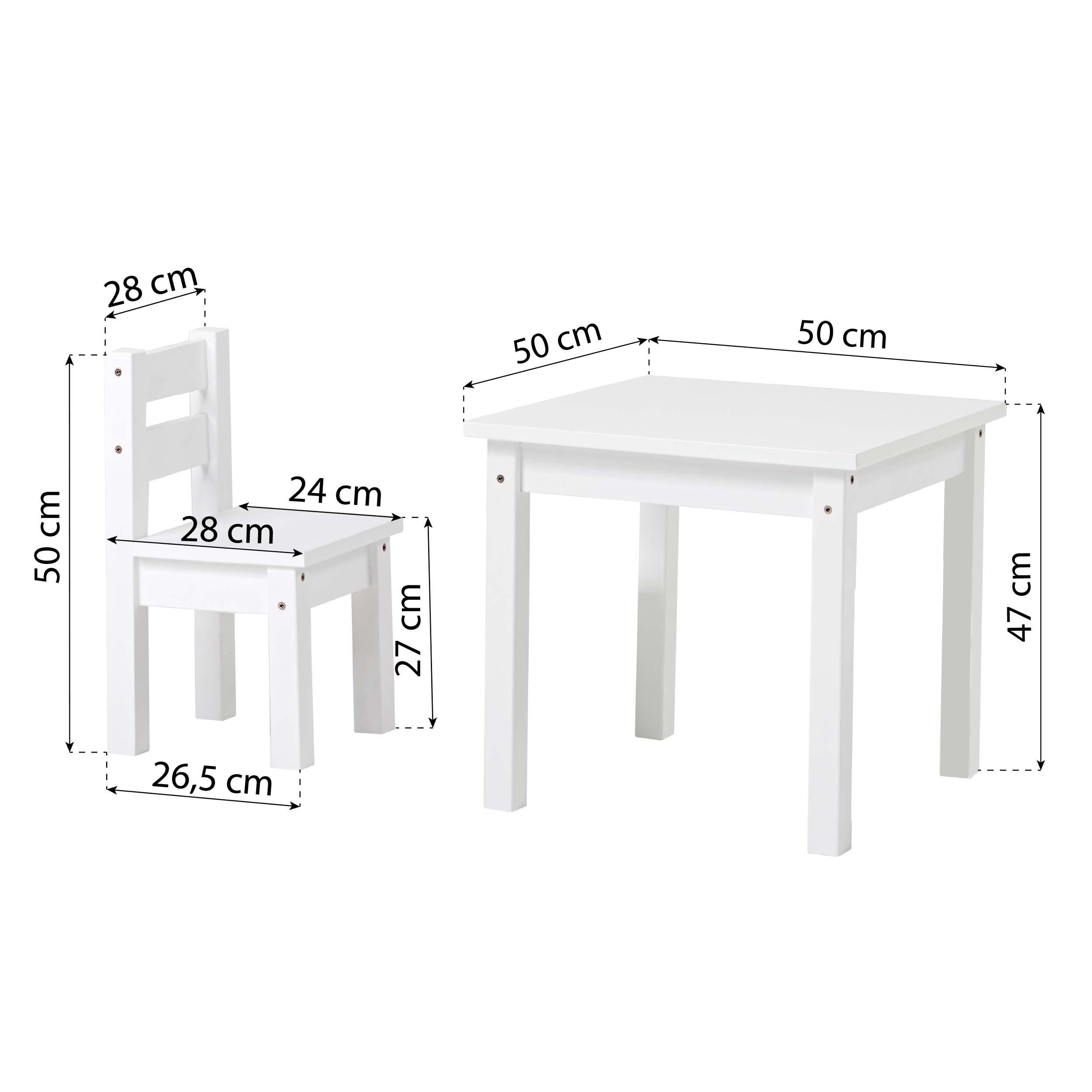 hoppekids-mads-set-kindertisch-mit-zwei-kinderst-hlen image 4