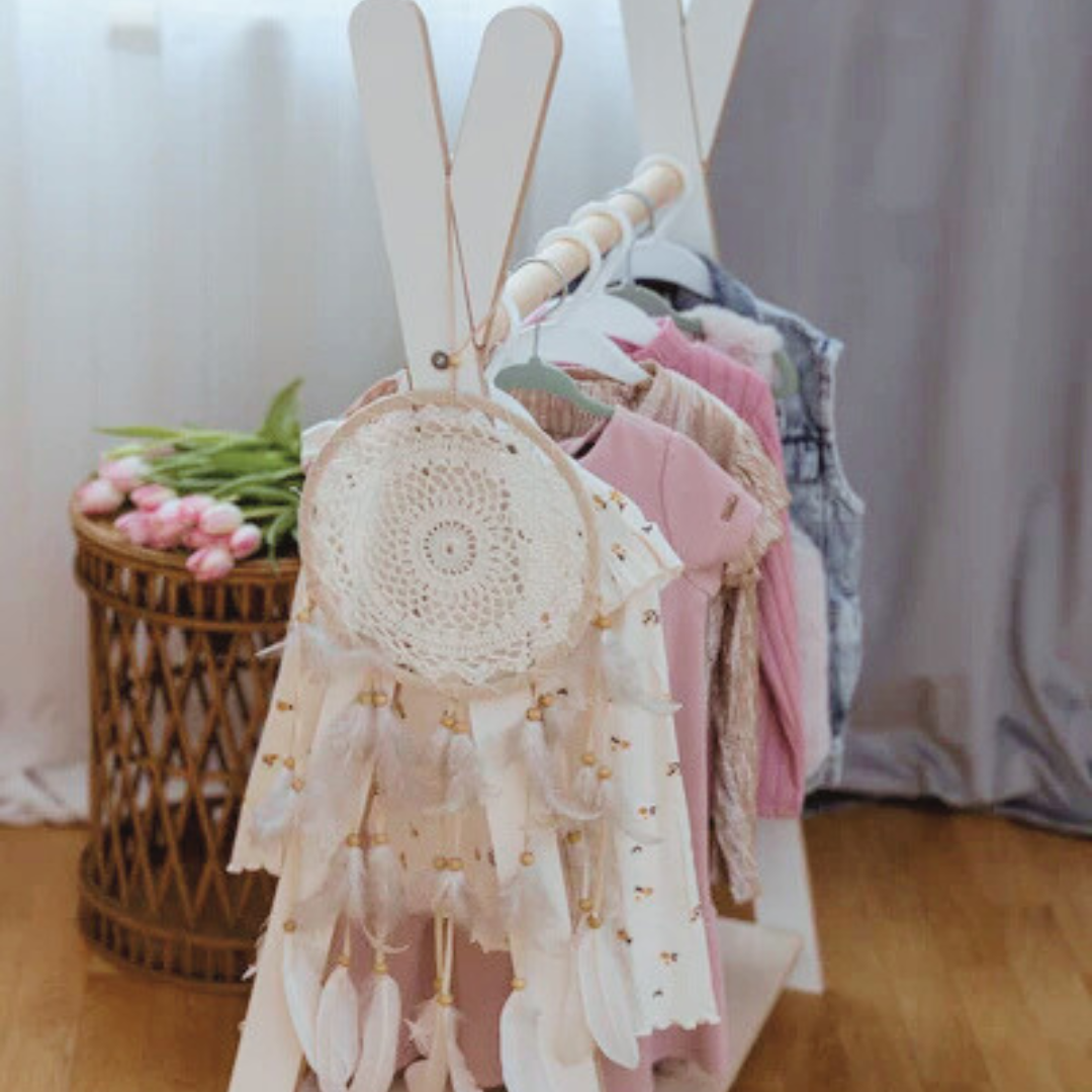 meowbaby-montessori-tipi-kleiderst-nder-holz image 3