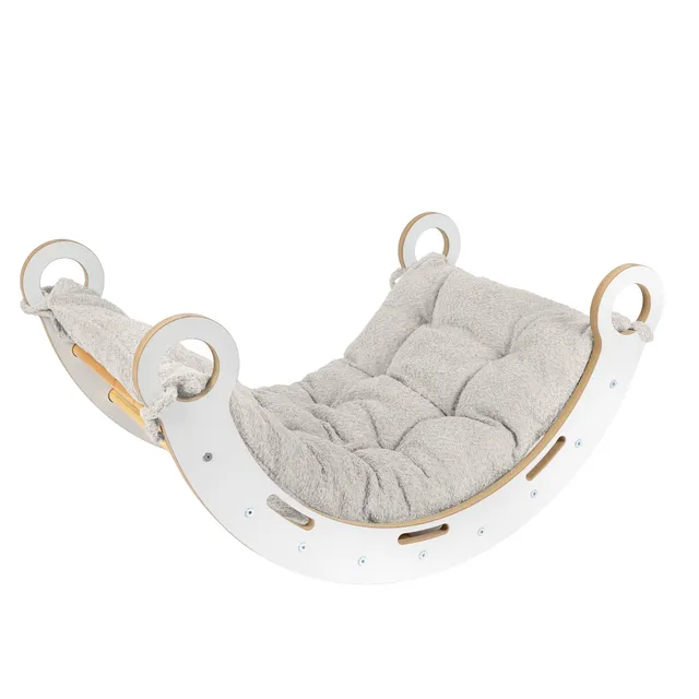 meowbaby-balancewippe-m-snug-rocker-wei-inkl-wippkissen-premium-boucl image 1