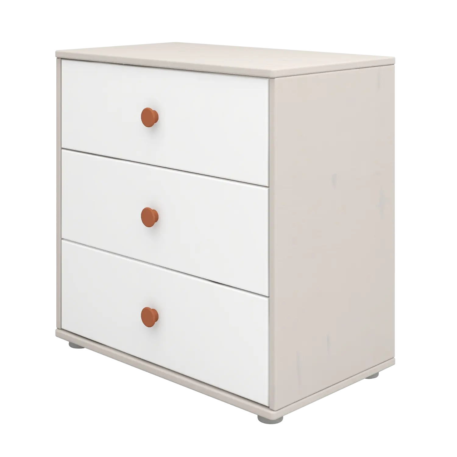 flexa-classic-kommode-mit-3-schubladen-inkl-f-e-grau image 1