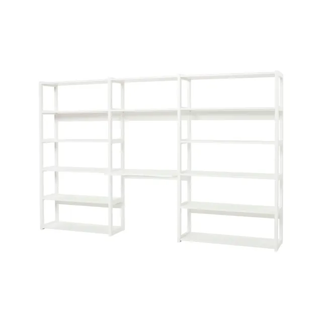 hoppekids-storey-regal-3-sektionen-14-b-den-mit-schreibtischplatte-80-cm-wei image 1