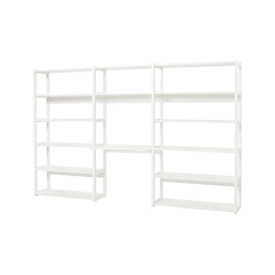 hoppekids-storey-regal-3-sektionen-14-b-den-mit-schreibtischplatte-80-cm-wei image 1