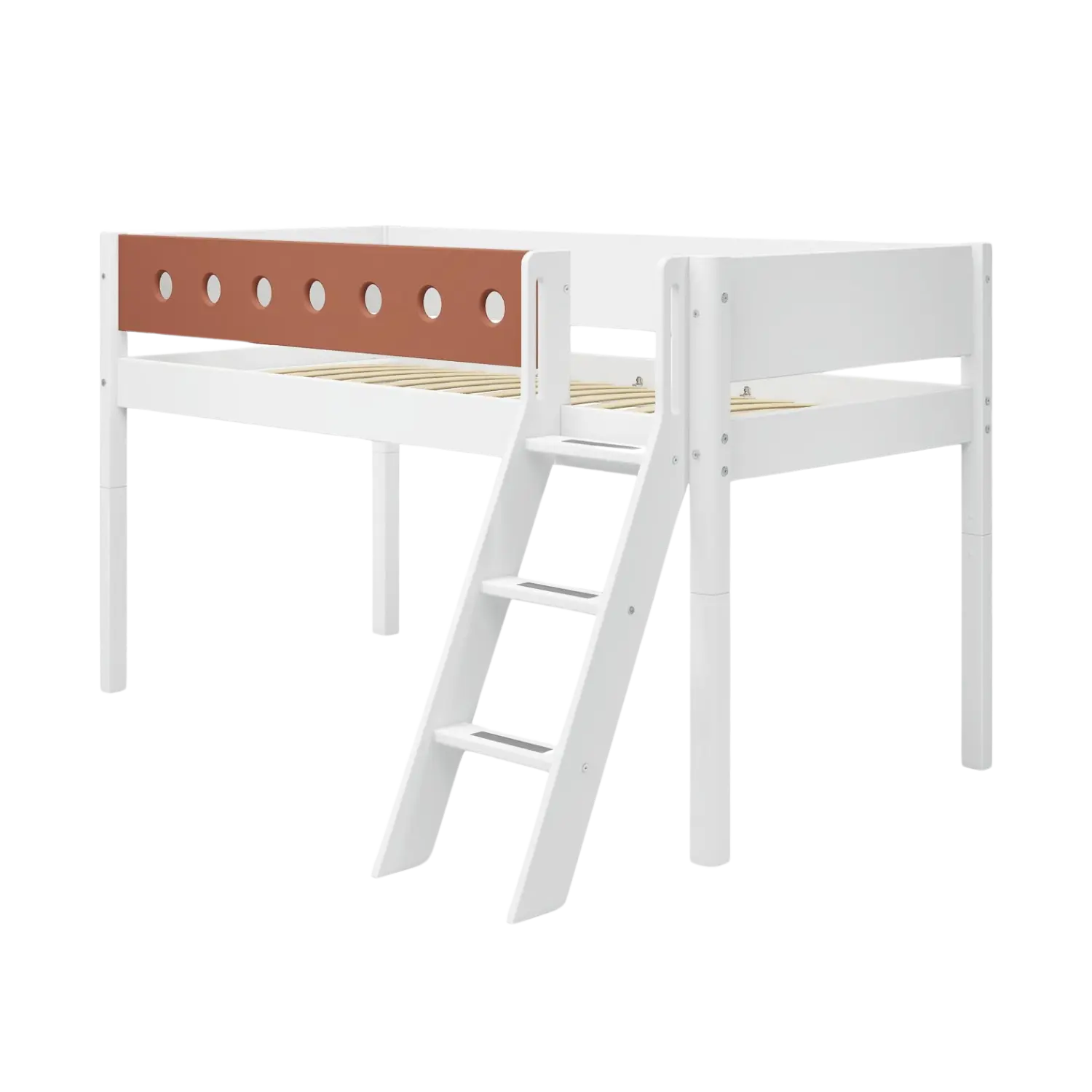 flexa-white-halbhohes-hochbett-120-cm-90x200-cm-wei-mit-schr-gleiter-bunt image 3