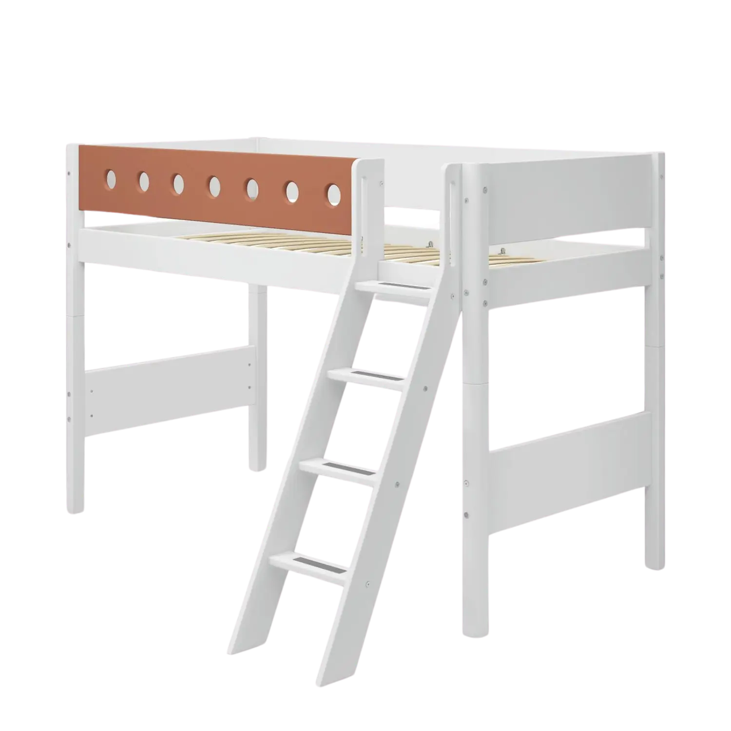 flexa-white-hochbett-143-cm-mit-schr-gleiter-und-absturzsicherung-90x200-cm-wei image 3