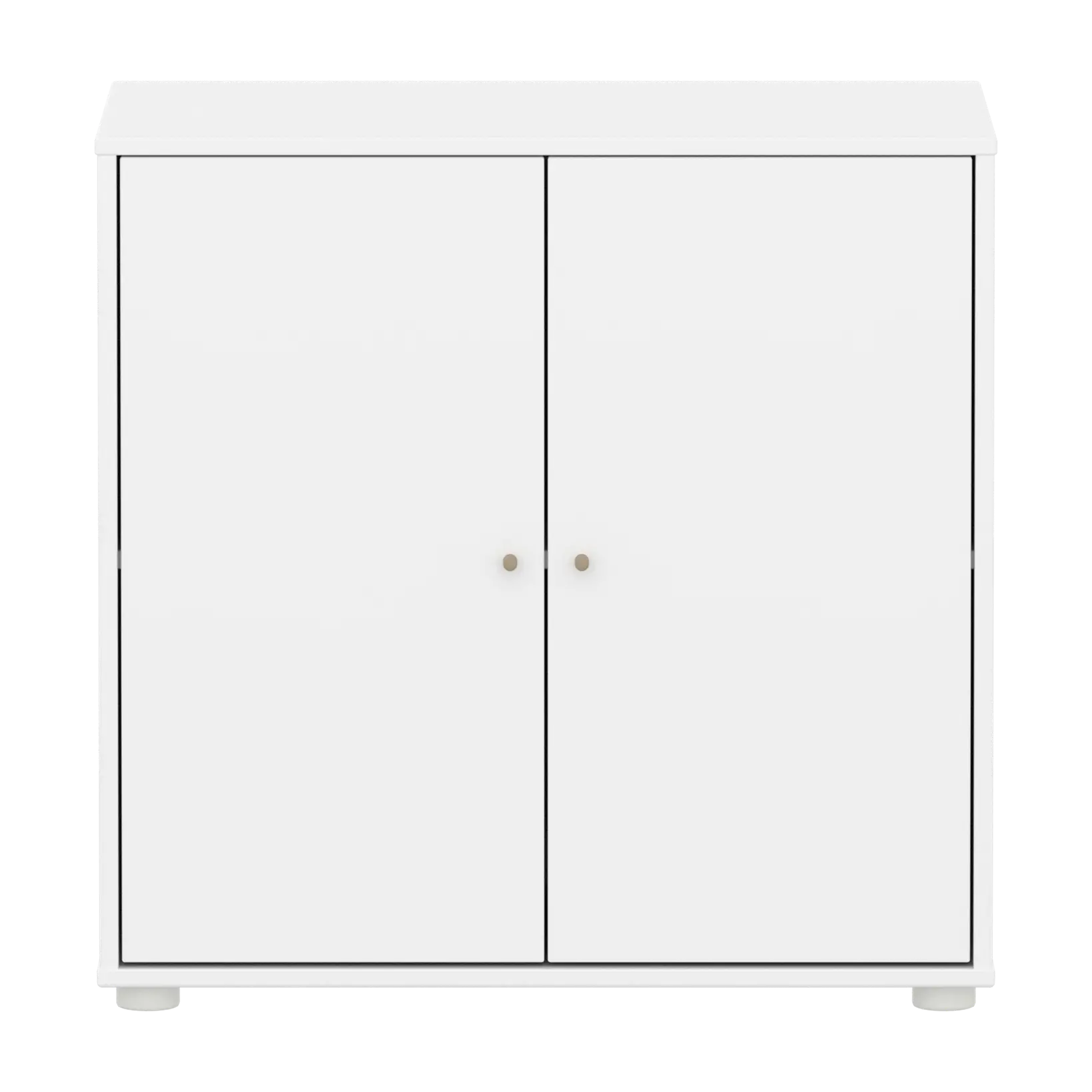 flexa-saga-schrank-2-t-ren-oat-metallgriffe-wei image 2