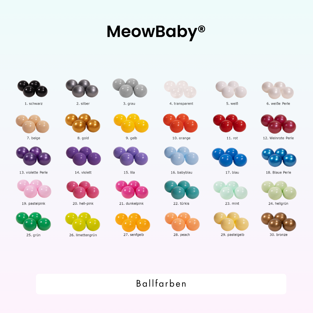 meowbaby-b-llebad-schildkr-te-shelly-boucl-mit-200-b-llen image 8