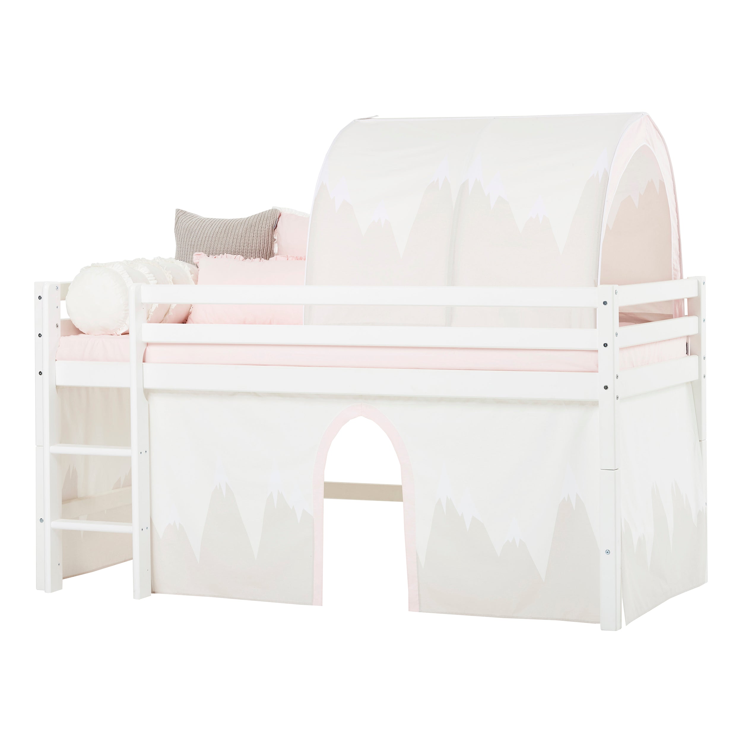 hoppekids-winter-wonderland-tunnel-kuschelh-hle-f-r-bett-und-boden image 4